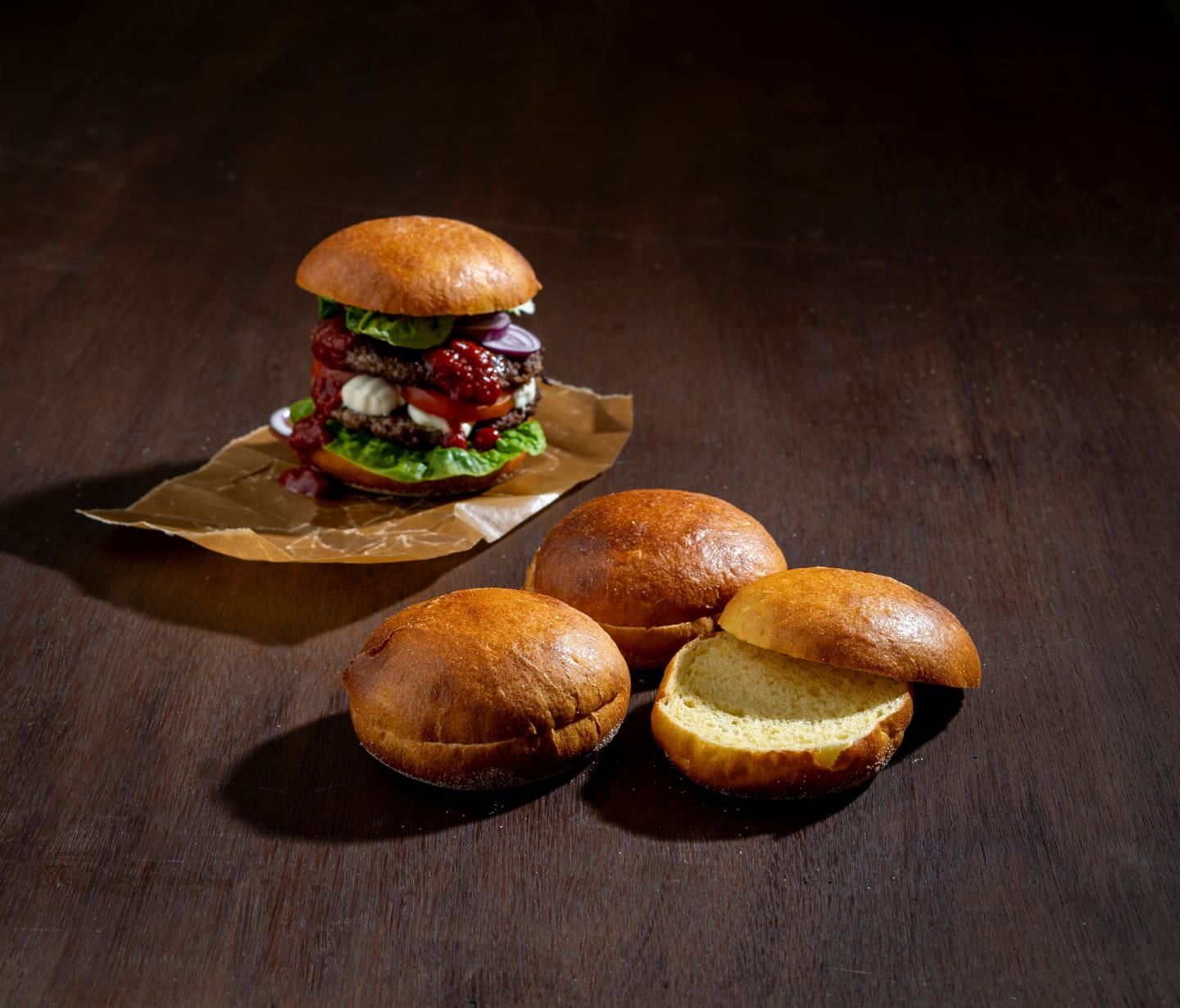 Hamburgerbröd potatobun 65g - Bild 1 av 2