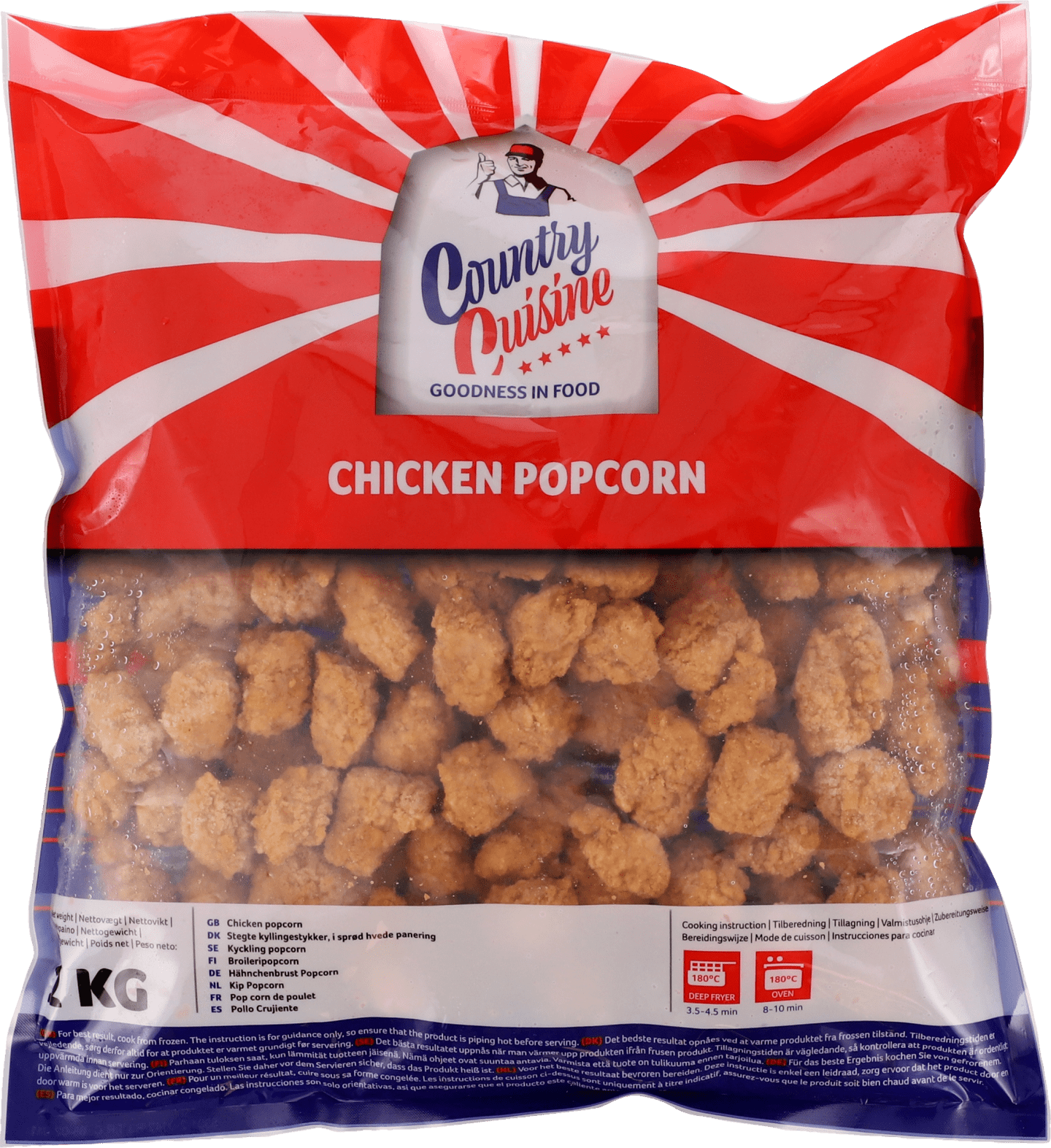 Kyckling popcorn 2kg - Bild 1 av 3