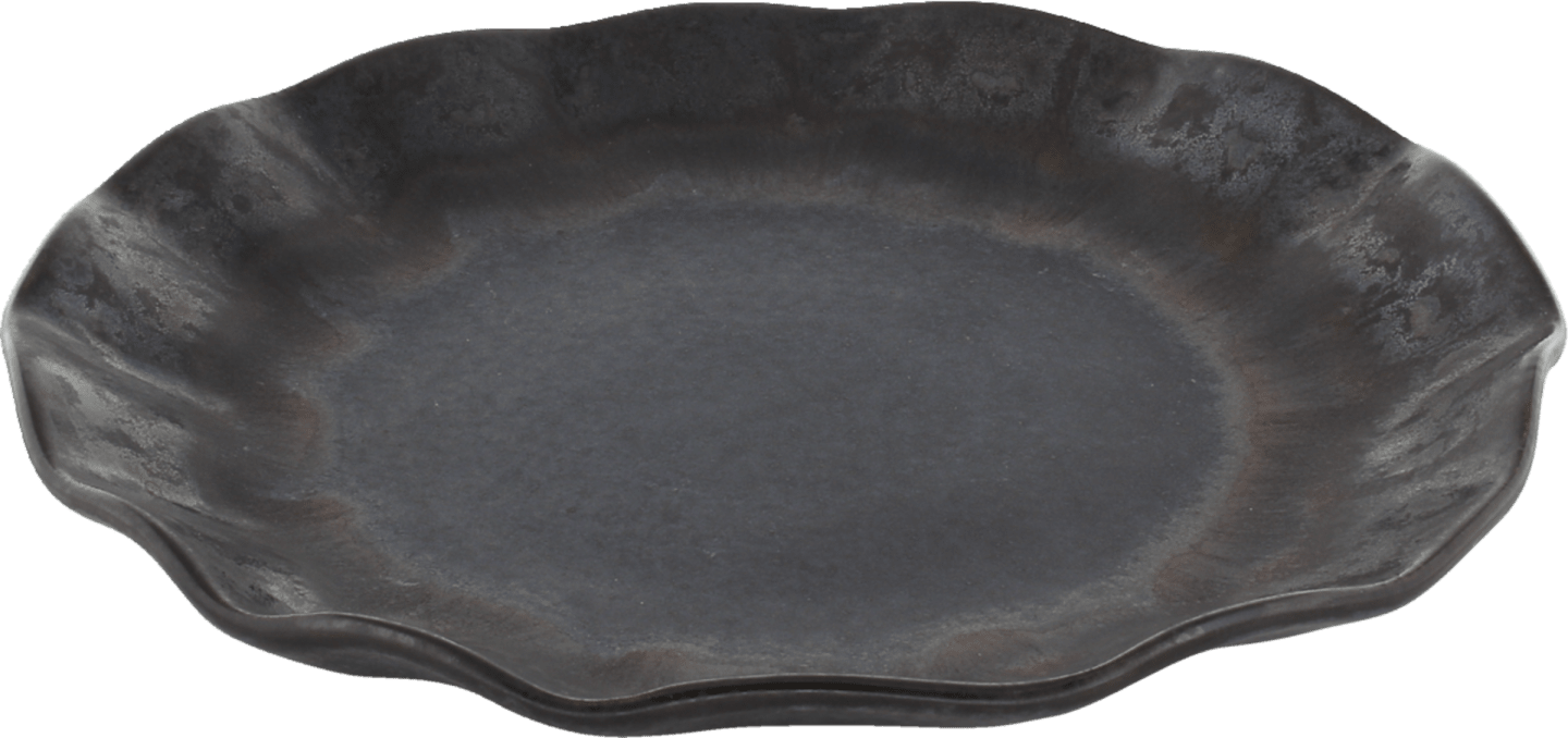 Nami tallrik flat ebony 220mm