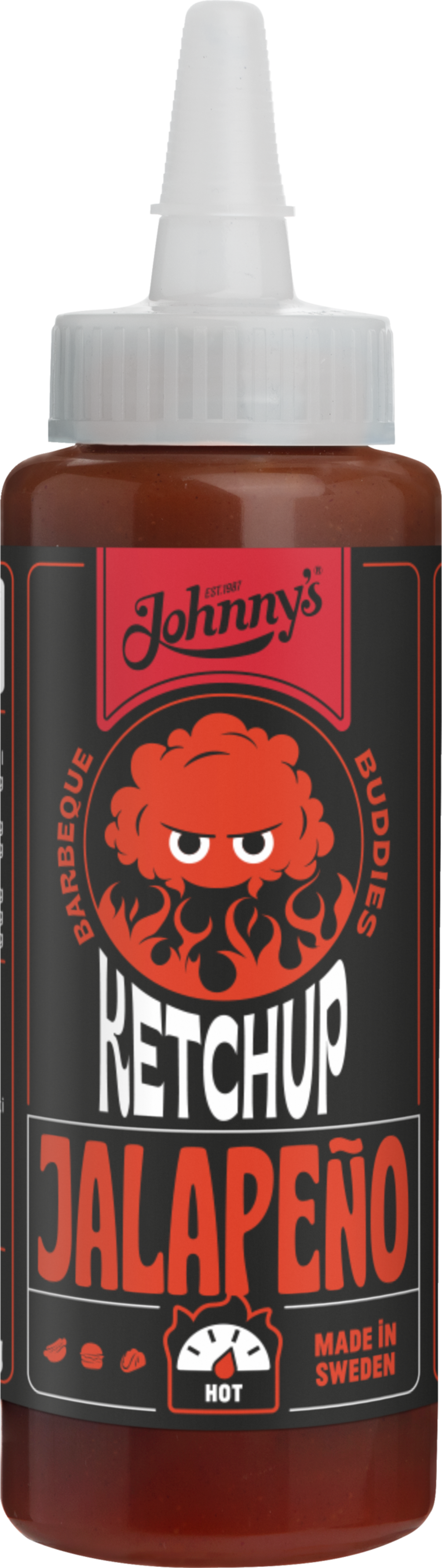 Johnny´s ketchup jalapeno 295g