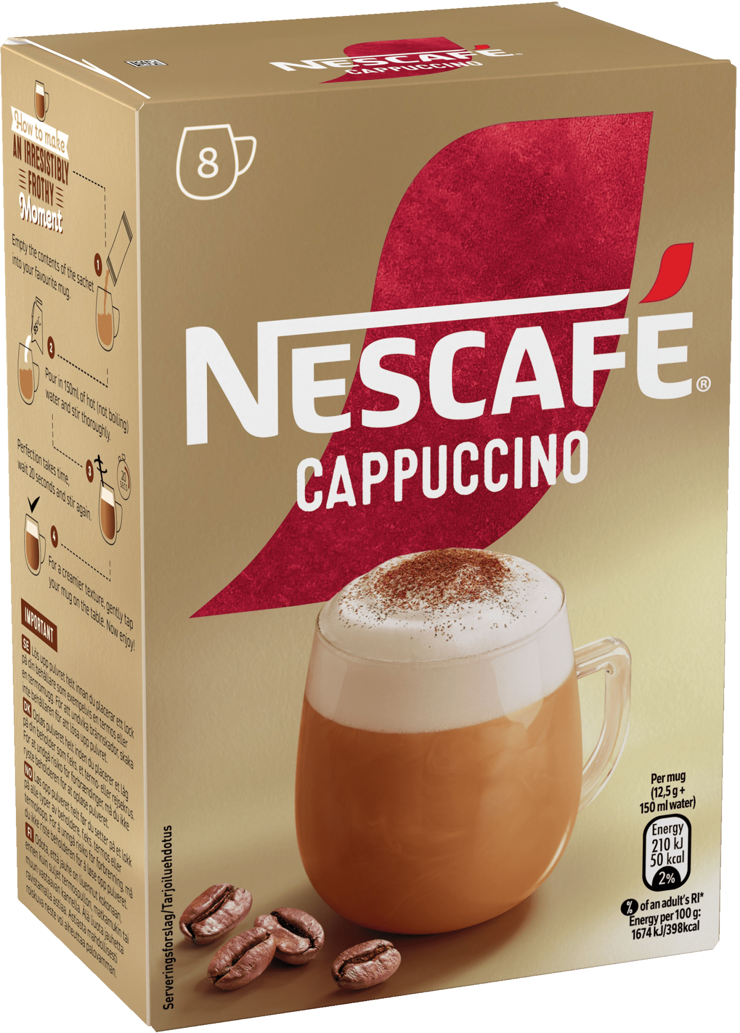 Cappuccino Sticks