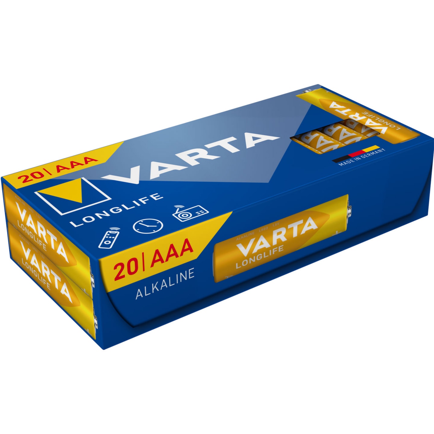 Batteri Longlife AAA/LR03 20-pack