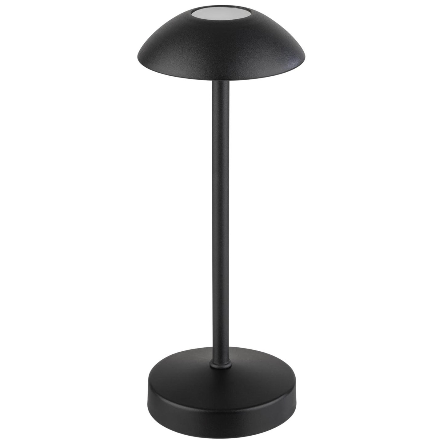 Bordslampa LED laddbar Svart H20cm