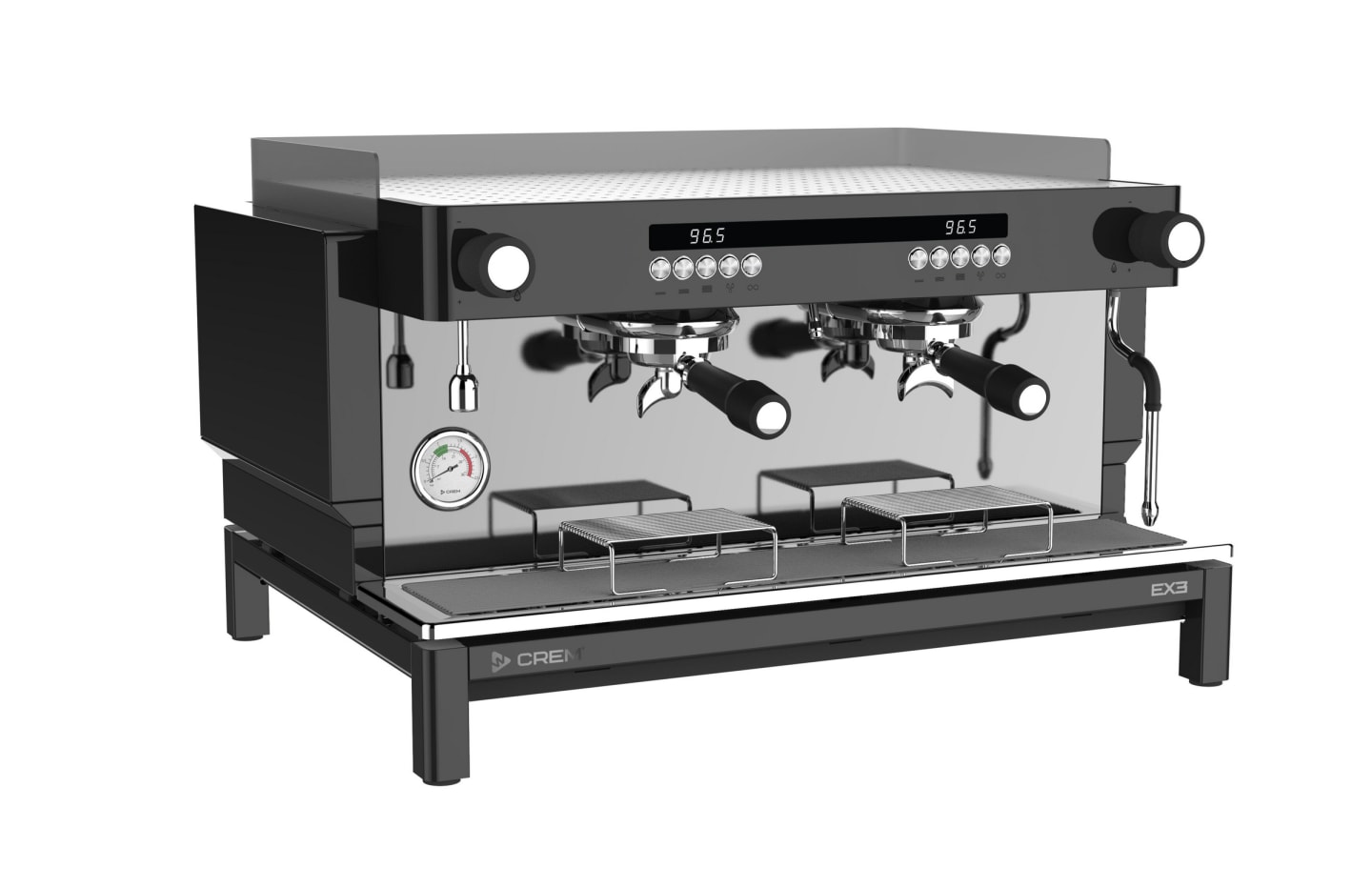 Espressomaskin MINI2GR display svart