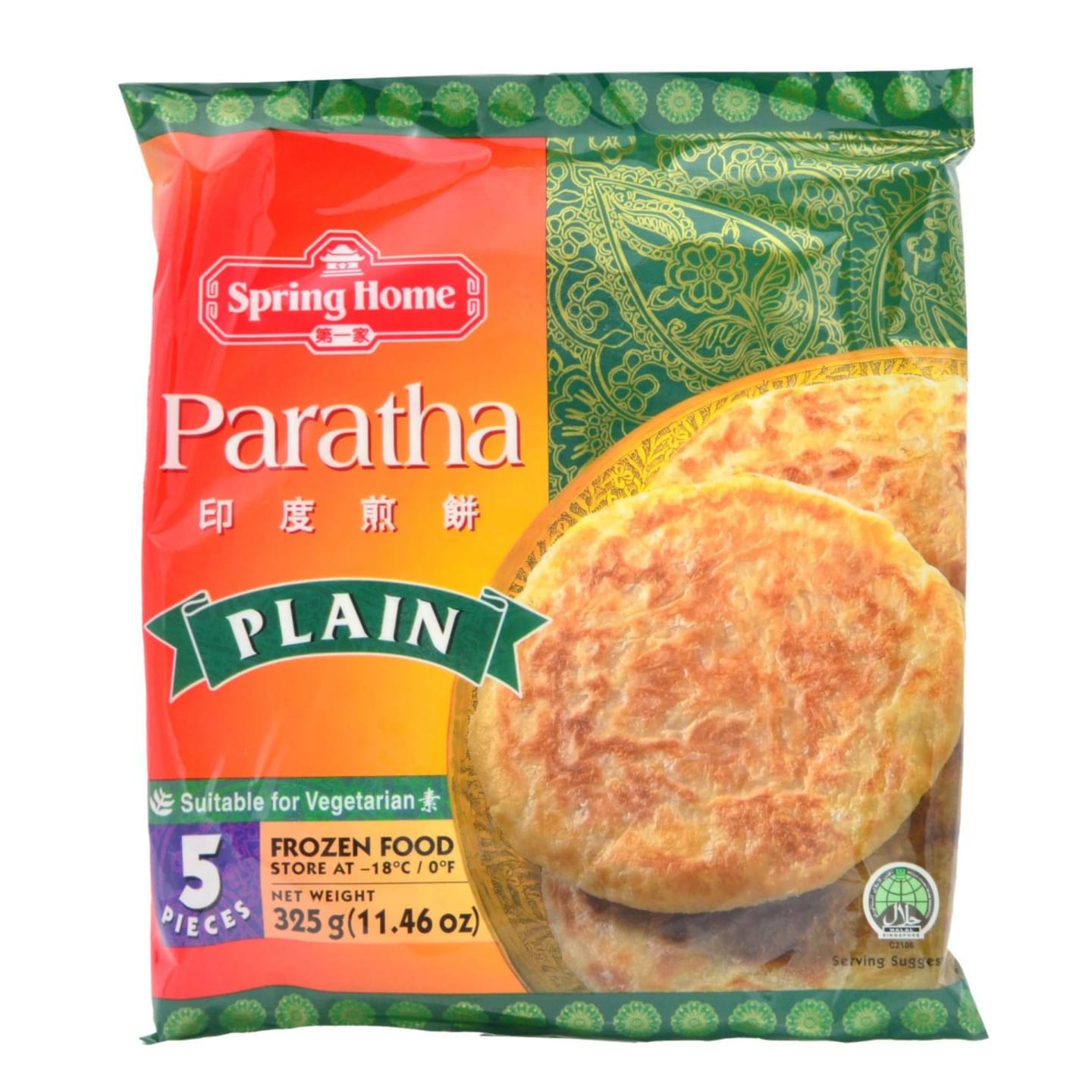 Roti Paratha Original 325g