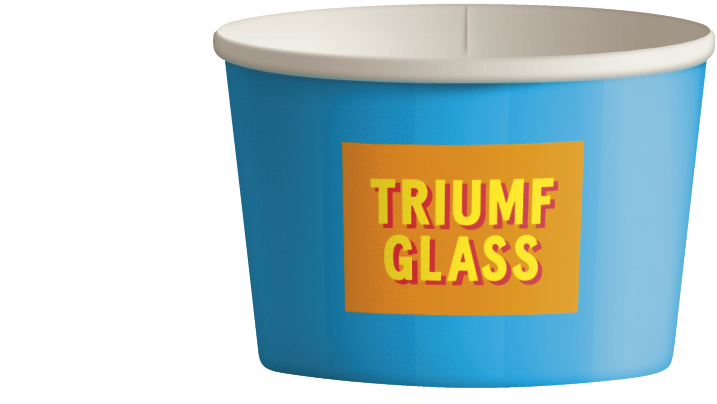 Glassbägare Triumf 120ml 1000st