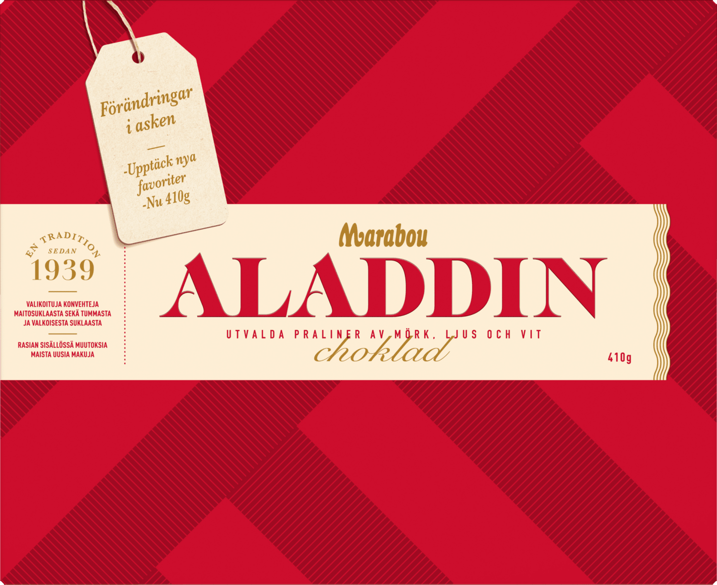 Marabou Aladdin 410g 4 Pack