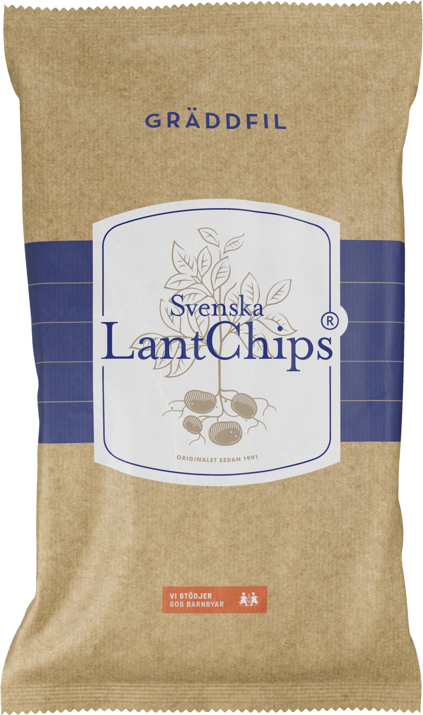 Lantchips Gräddfil 200g