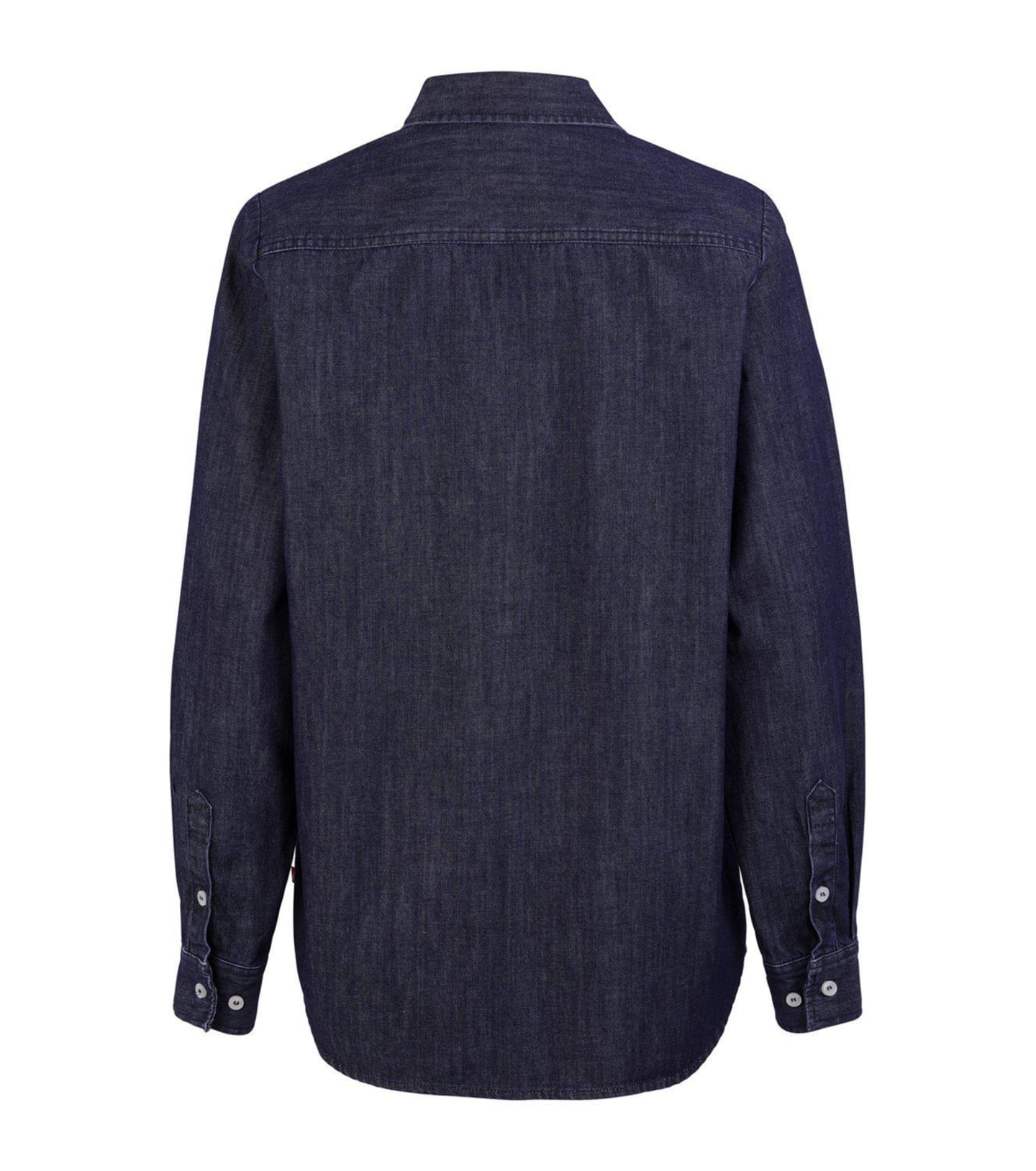 Denimskjorta dam 1216 Mörkblå denim M - Bild 1 av 4