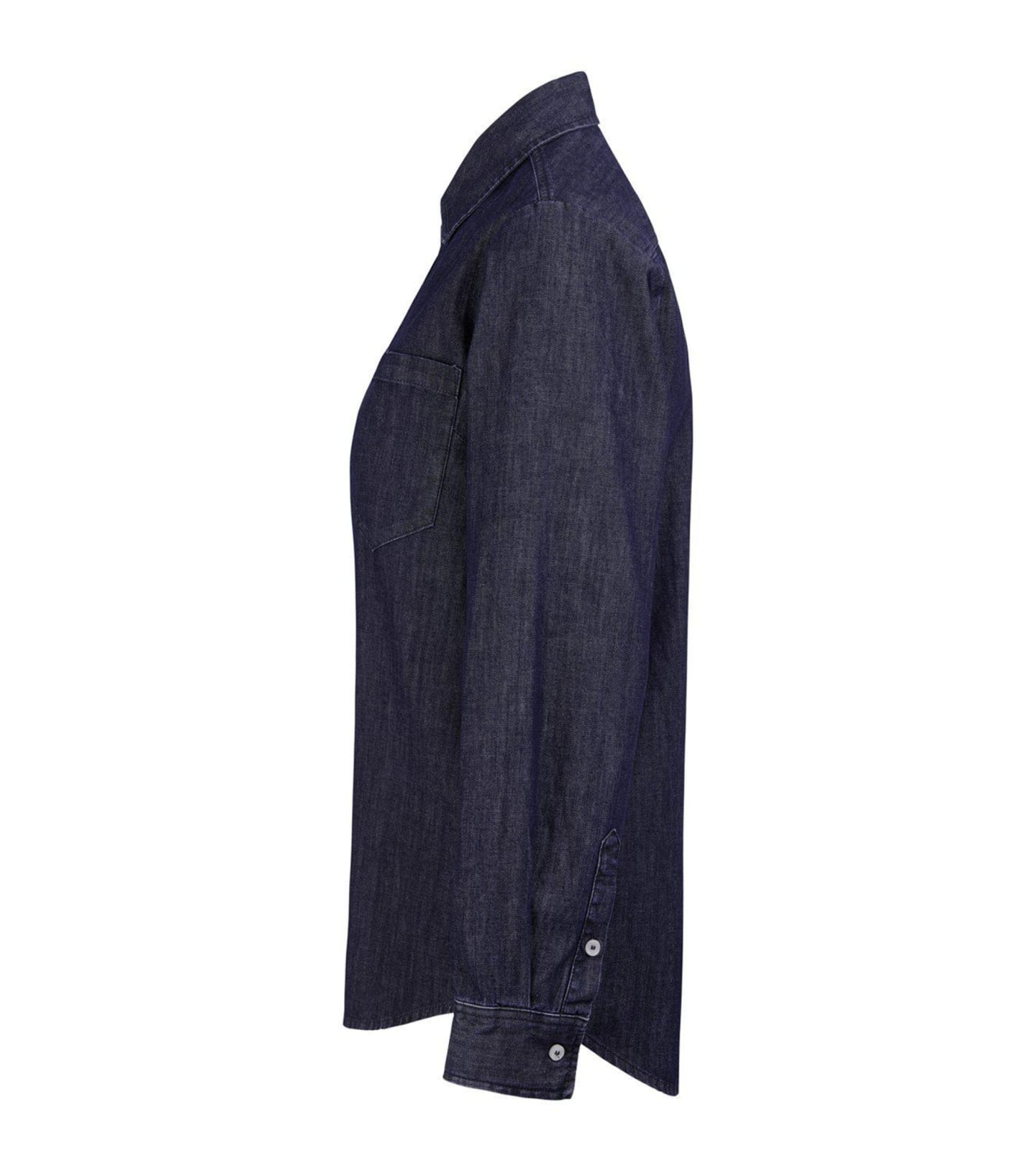 Denimskjorta dam 1216 Mörkblå denim M - Bild 1 av 4
