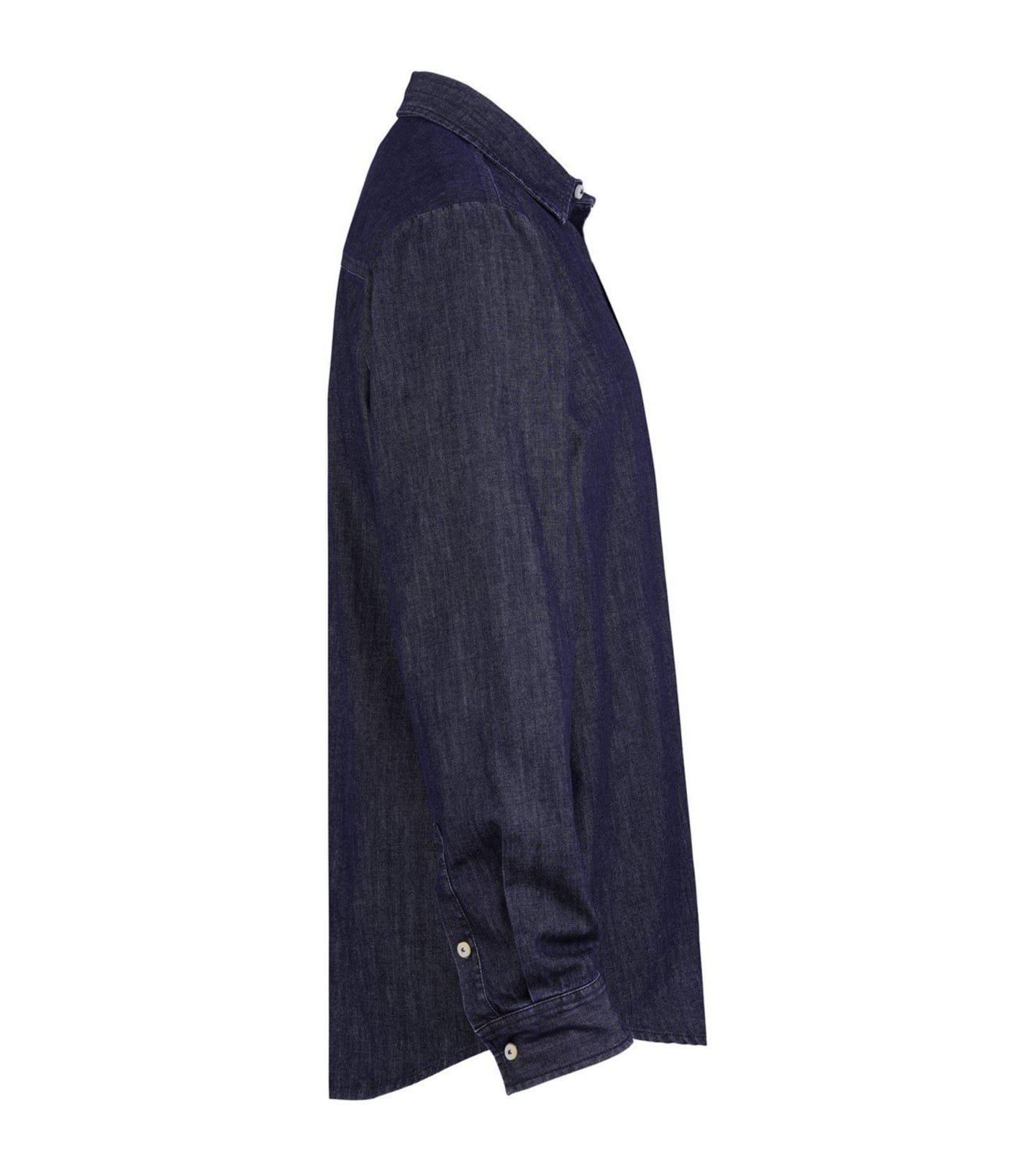 Denimskjorta herr 1229 Mörkblå denim M - Bild 1 av 4