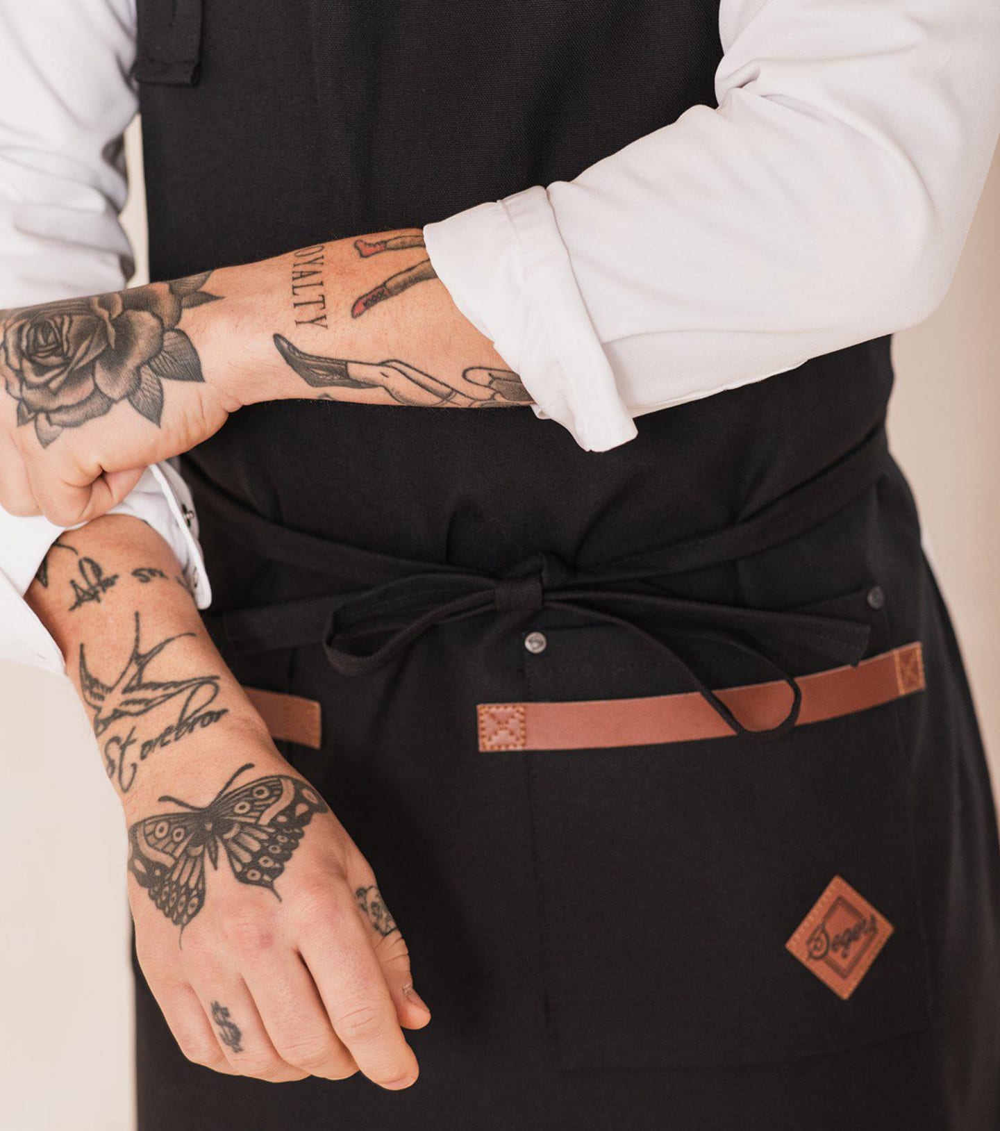 Bröstlappsförkläde svart one size 4093 - Bild 1 av 4
