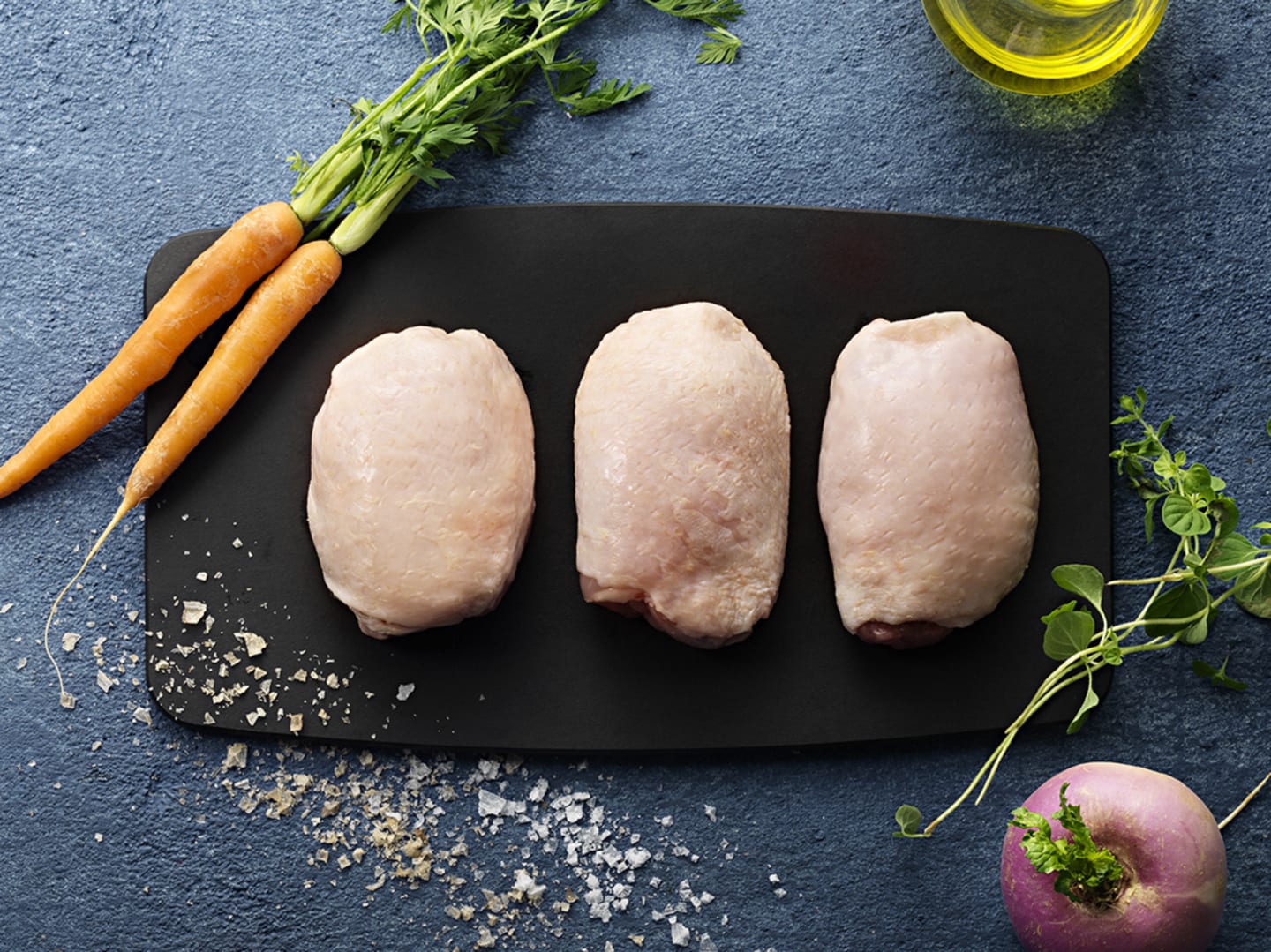 Kycklinglårfilé m skinn 2,5kg - Bild 1 av 2
