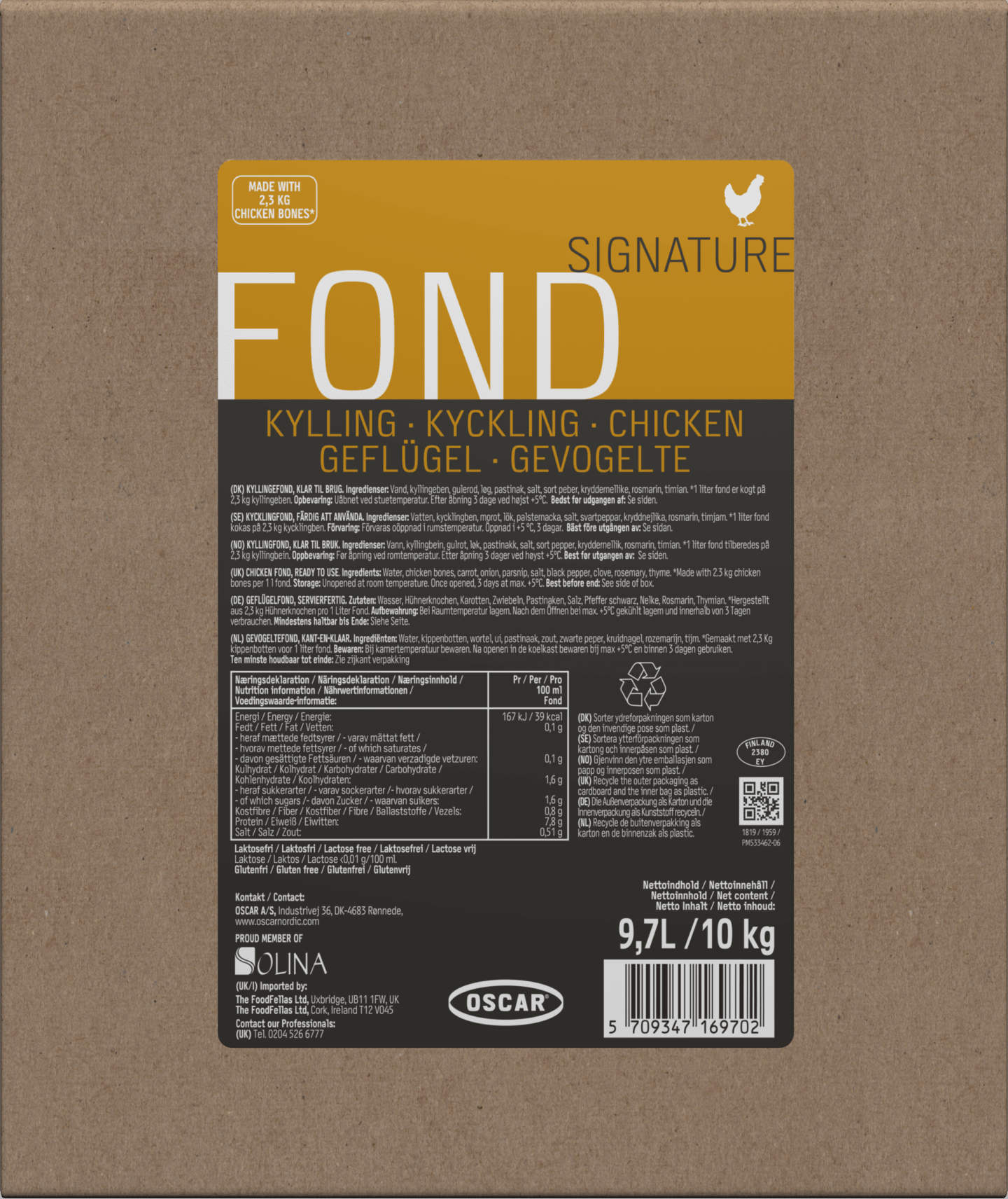 Kycklingfond Signature 10kg - Bild 1 av 1