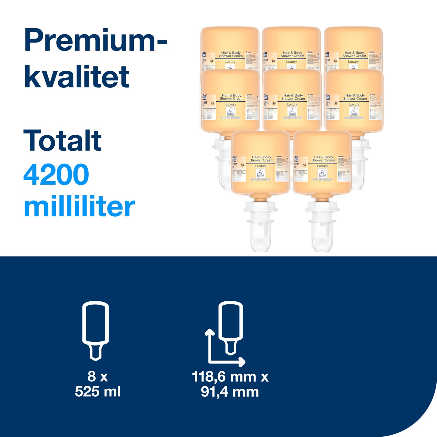 Tvål Lux Mini Hair & Bo Dusch S5 - Bild 1 av 4