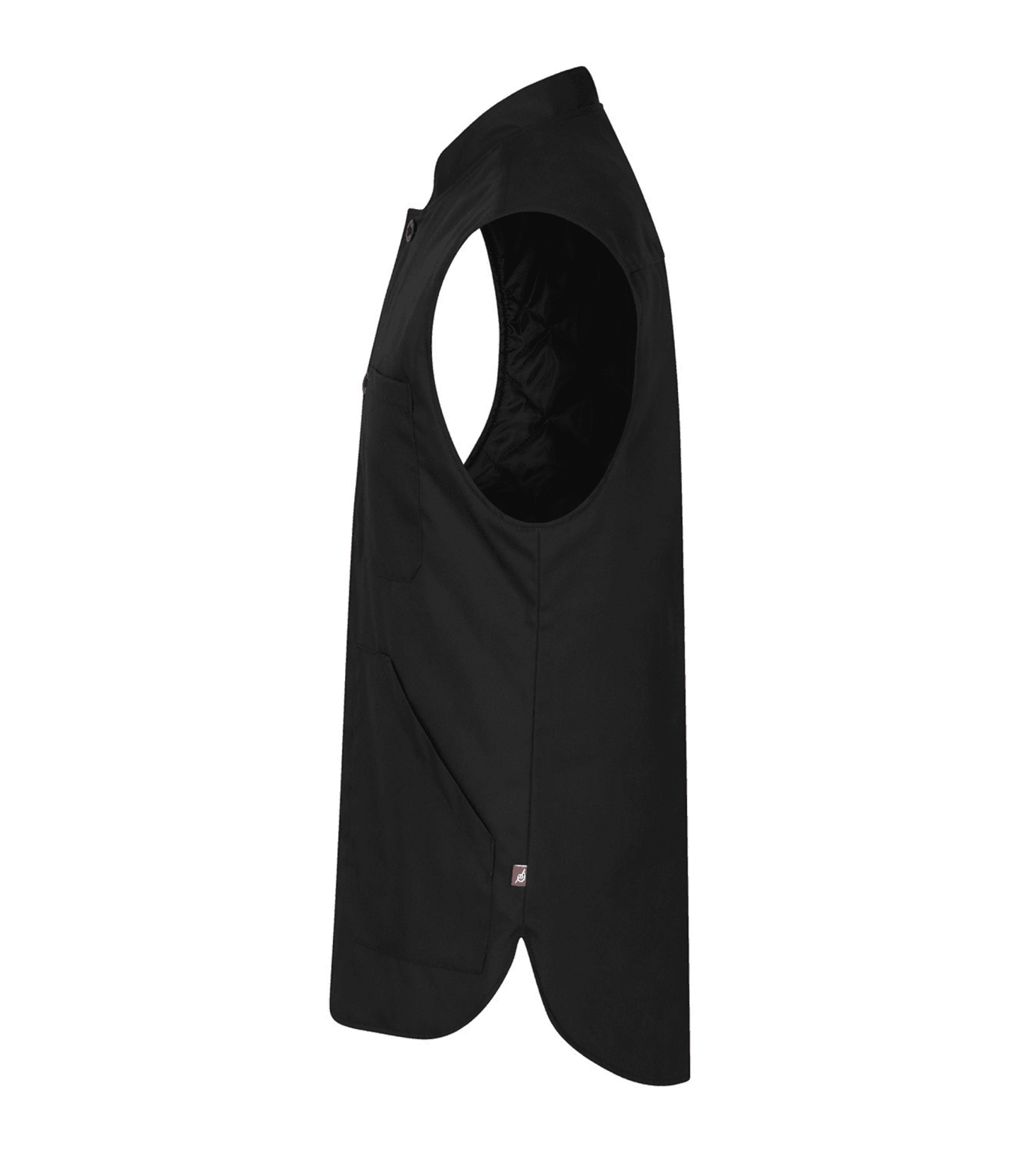 Fodrad väst unisex svart M 6539 - Bild 1 av 4