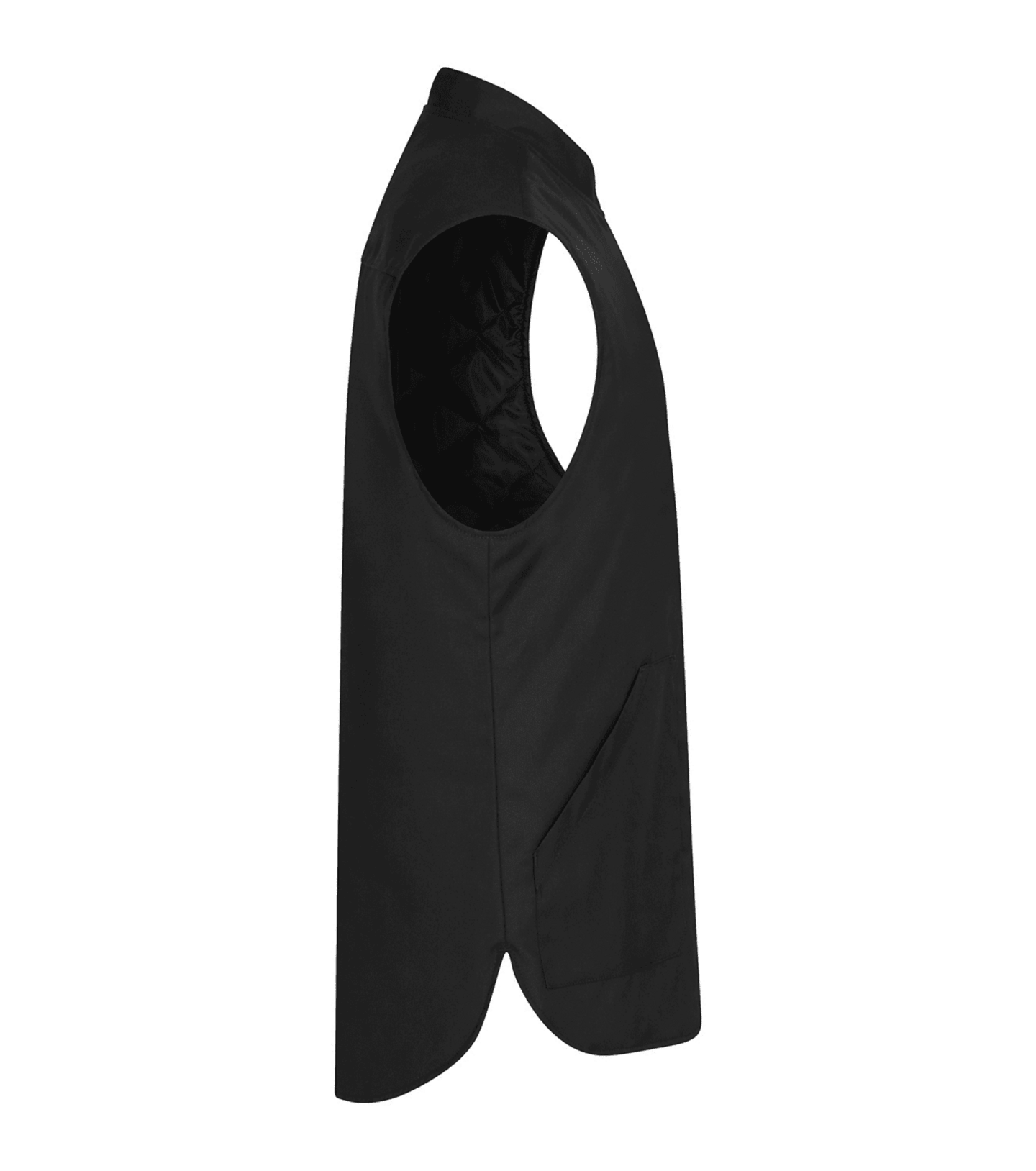 Fodrad väst unisex svart M 6539 - Bild 1 av 4