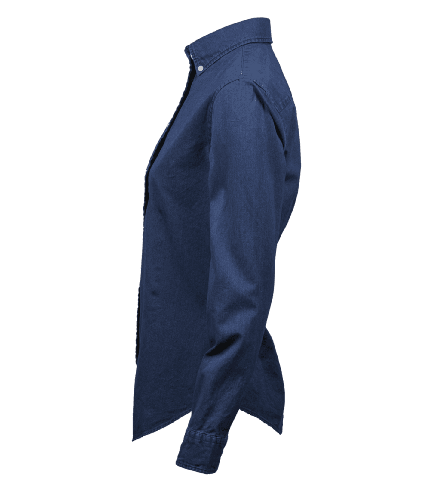 Damskjorta lång ärm denim 1096 M - Bild 1 av 4