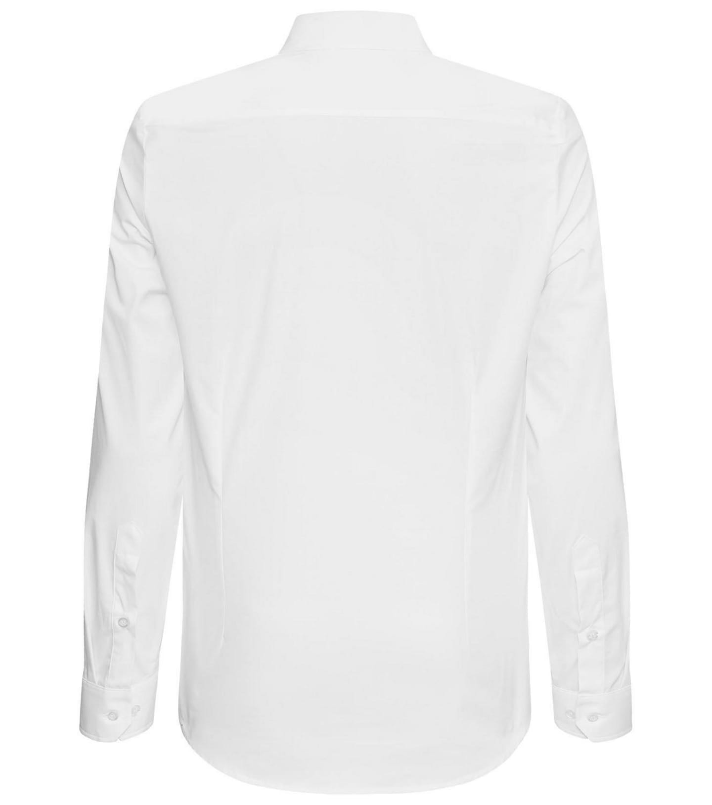 Herrskjorta lång ärm vit 1219 M - Bild 1 av 4