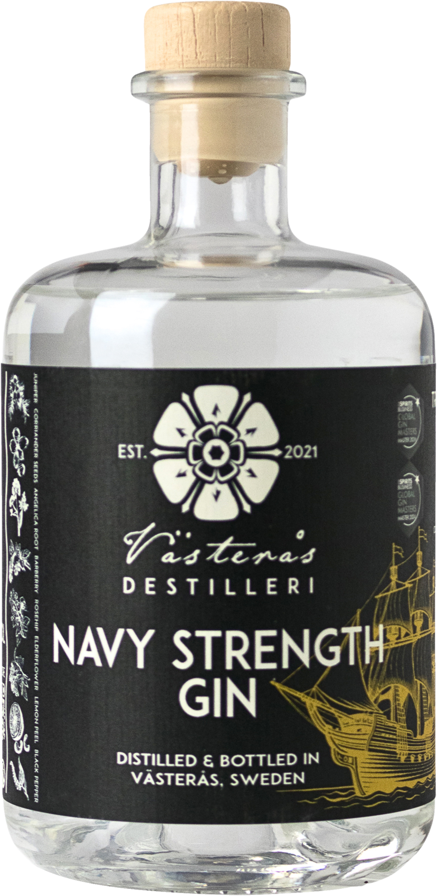 Västerås Navy Strength Gin 50cl