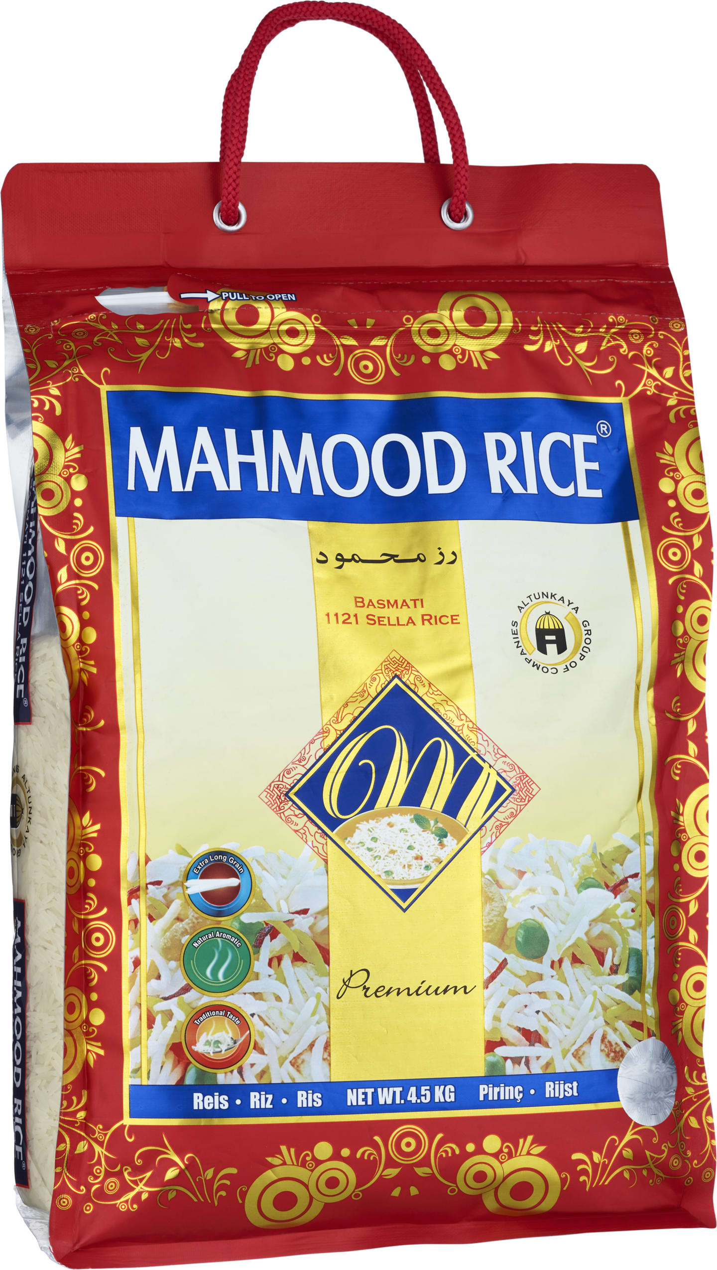 Basmatiris Mahmood Sella 4,5kg