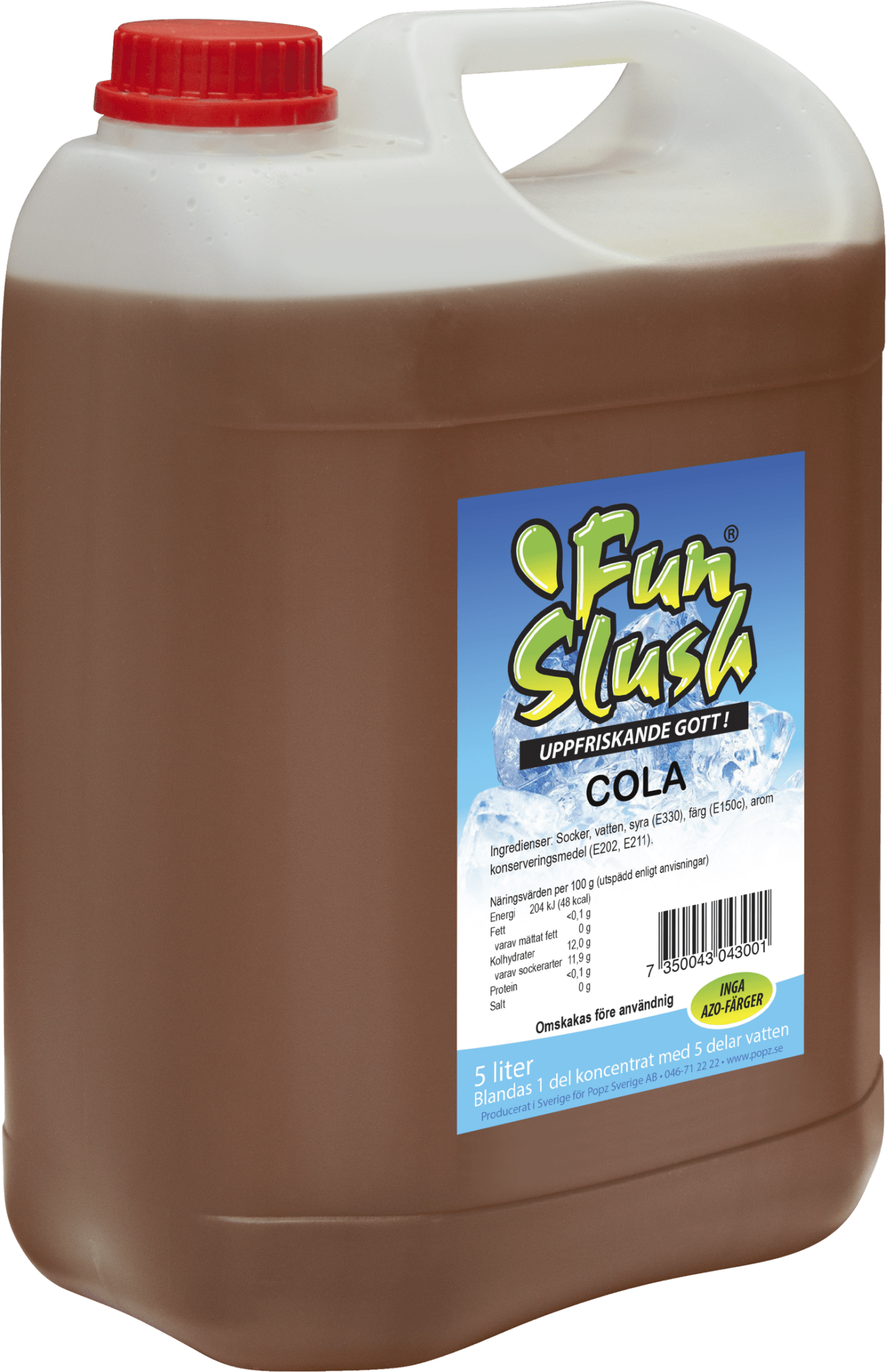 Slush cola mix 5L