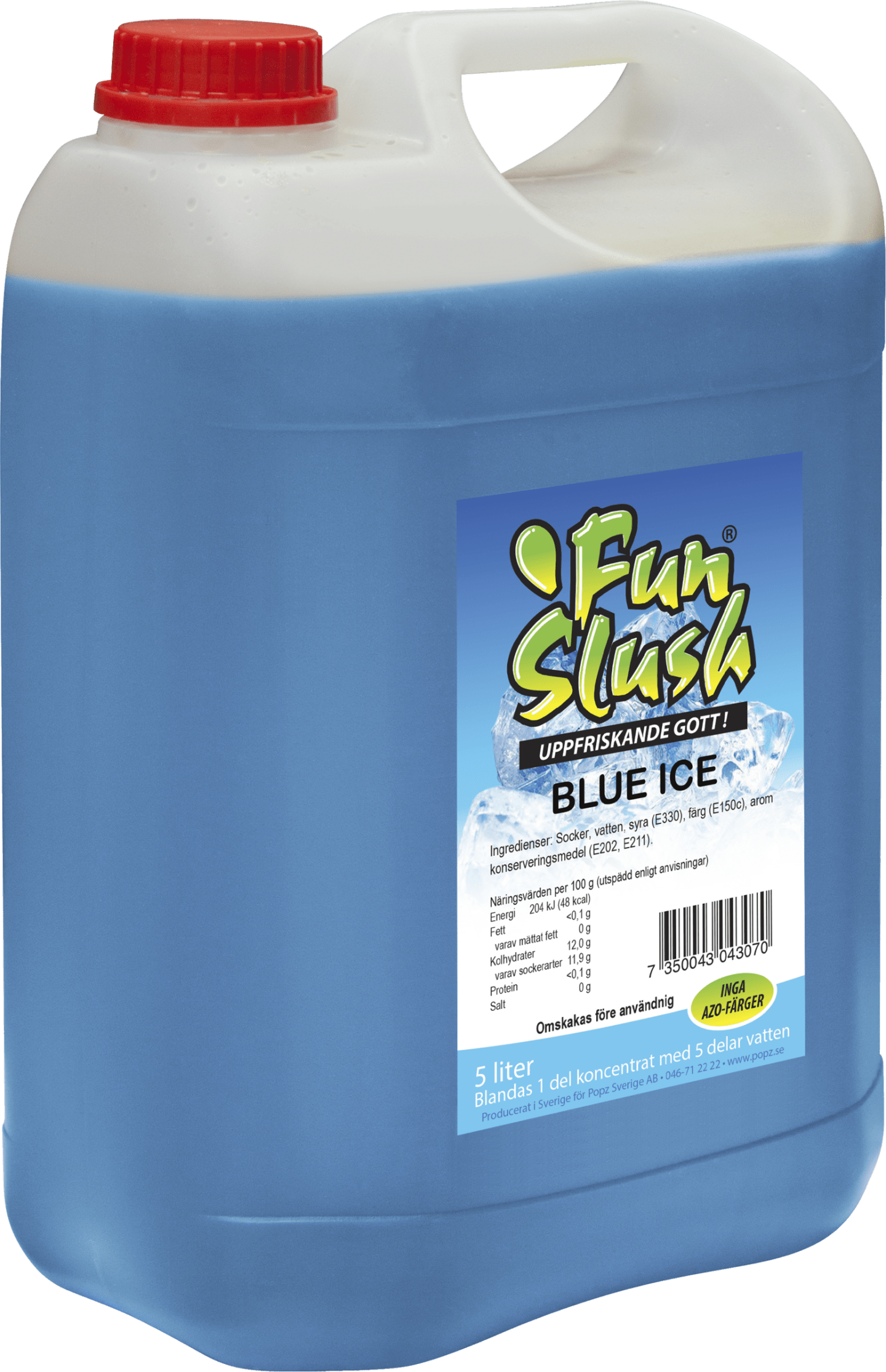 Slush blue ice mix 5L