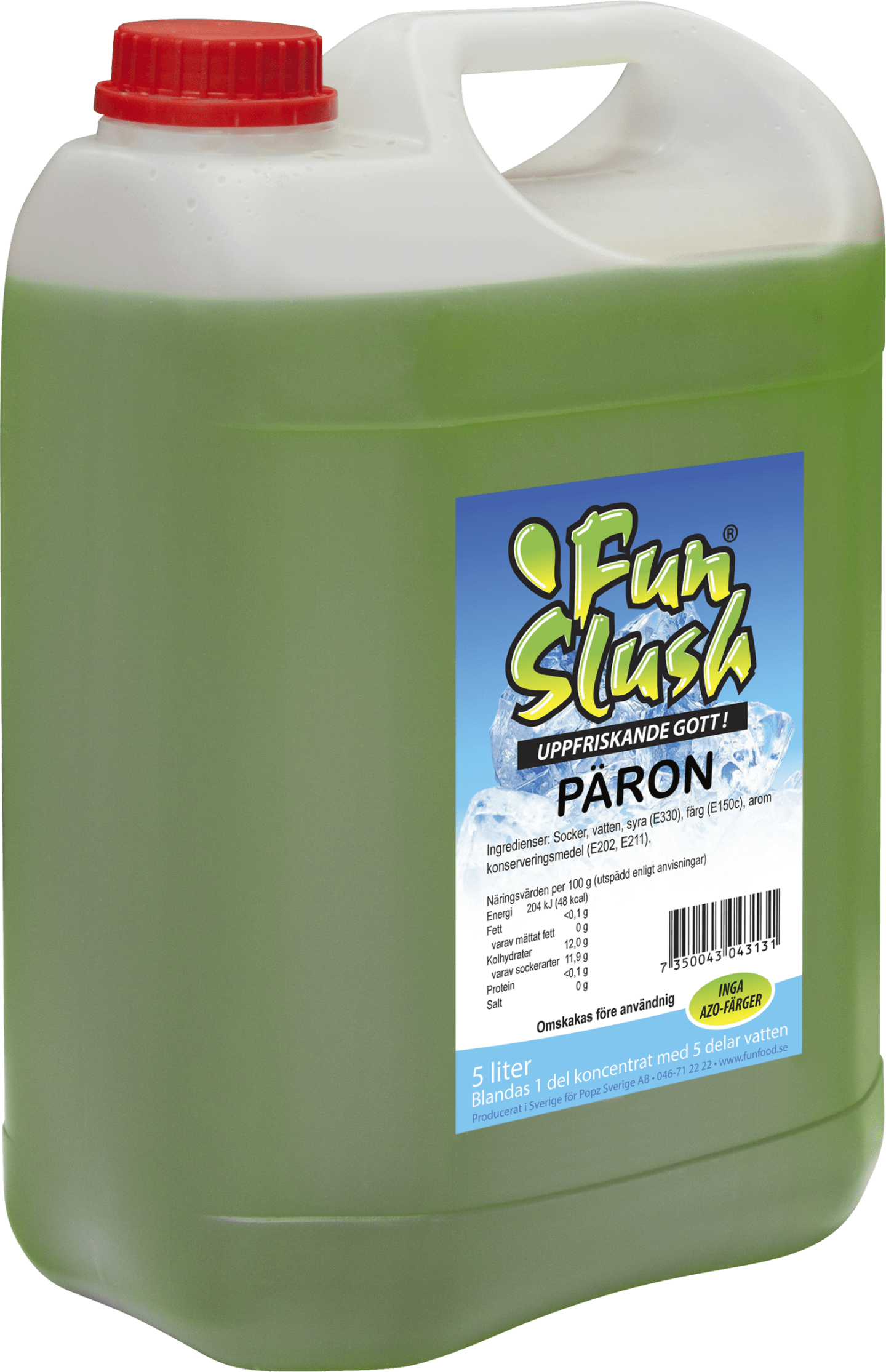 Slush päron mix 5L