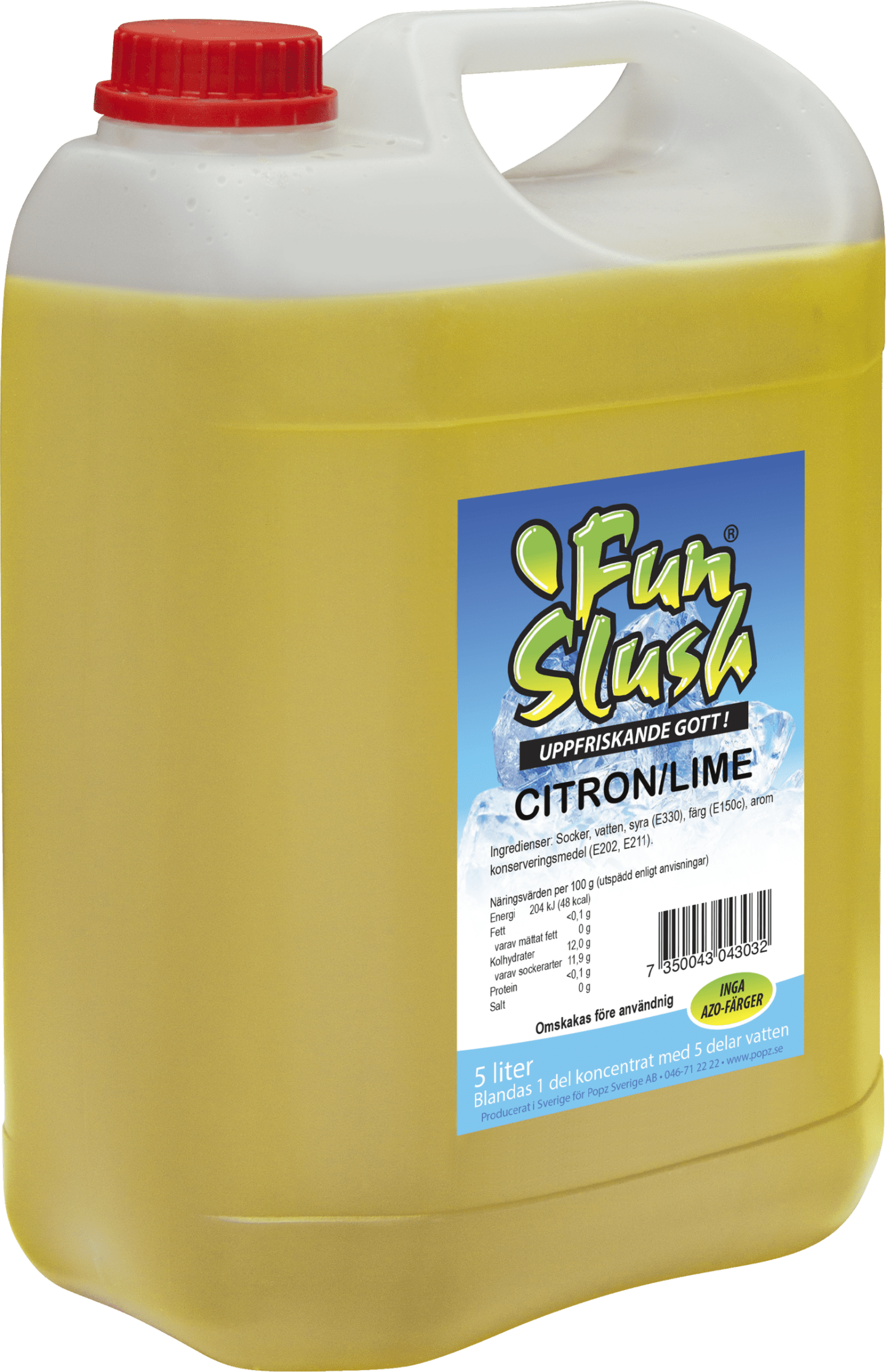 Slush citron lime mix 5L