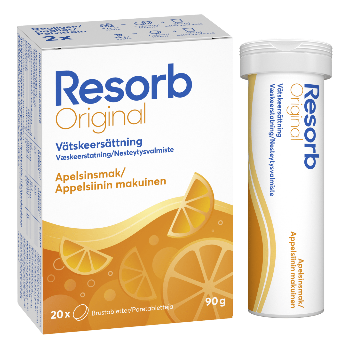 Resorb apelsin vätskeersättning 90g - Bild 1 av 2