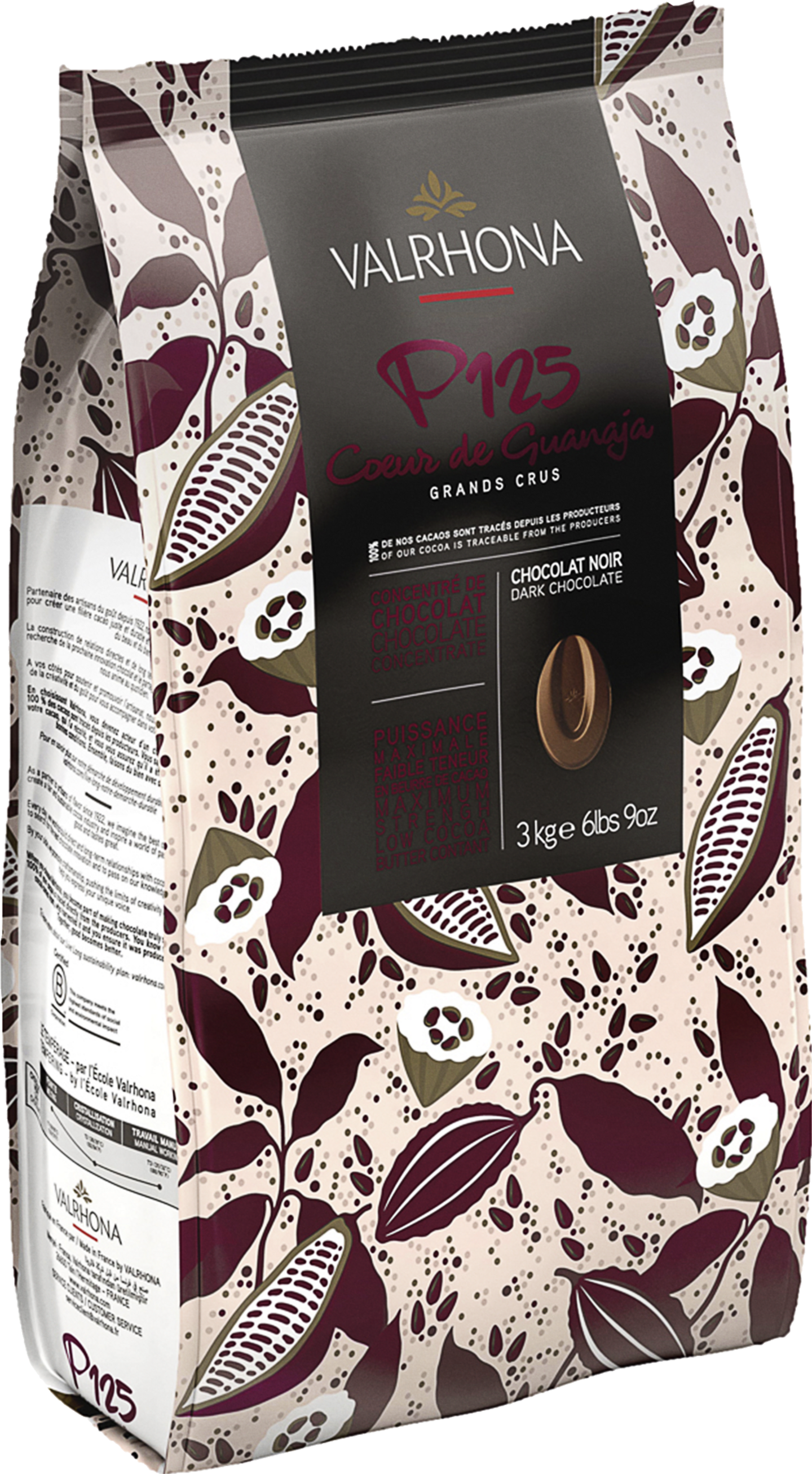 Chokladpellets Feves Guanaja 80% 3kg