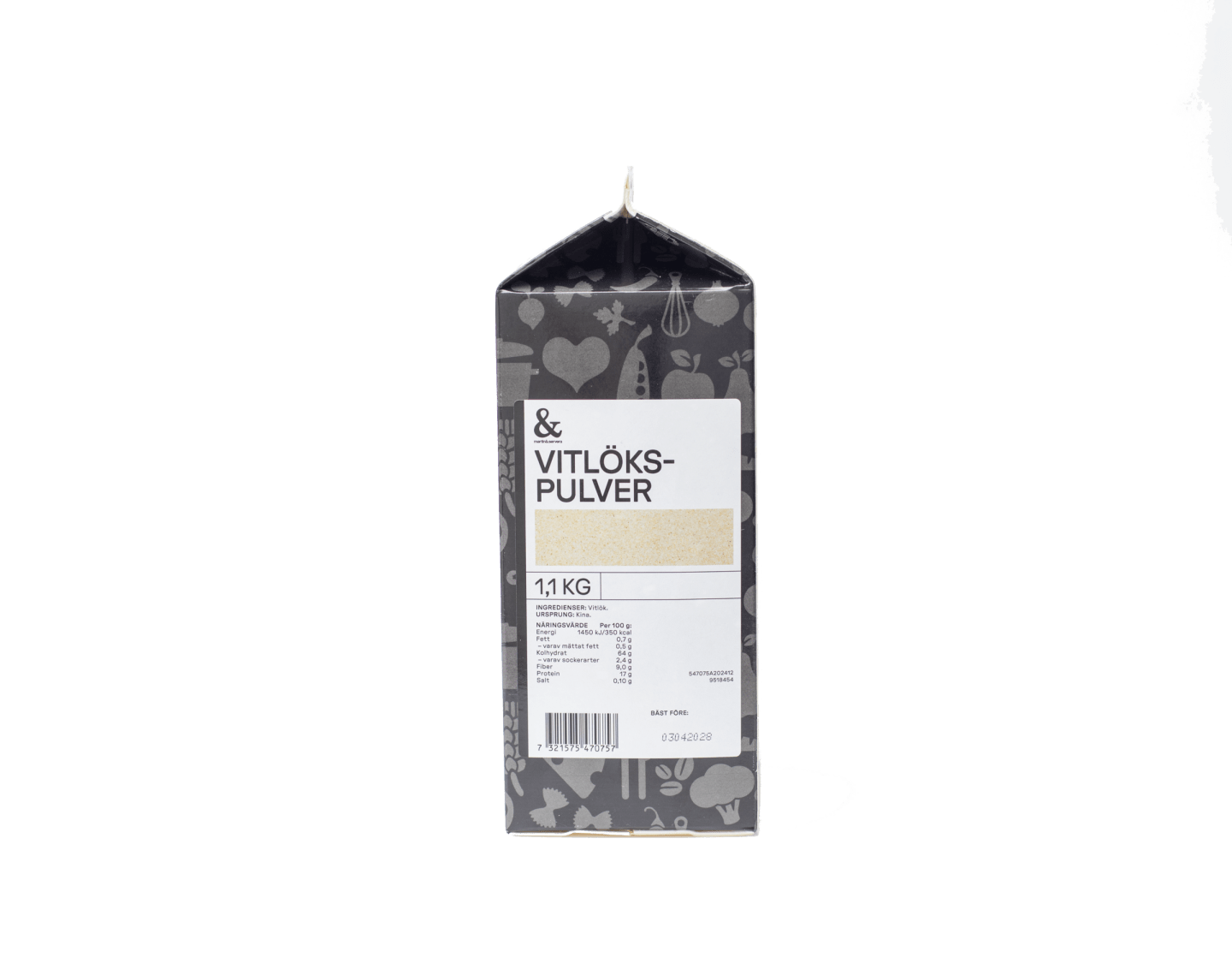 Vitlökspulver 1,1kg
