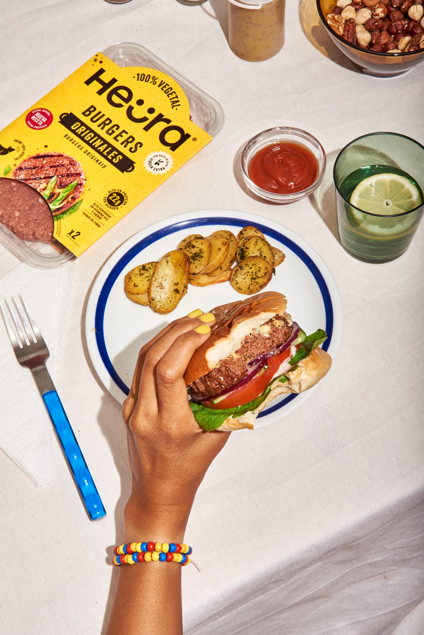 Heura Burger original 25x100g/2,5kg - Bild 1 av 3