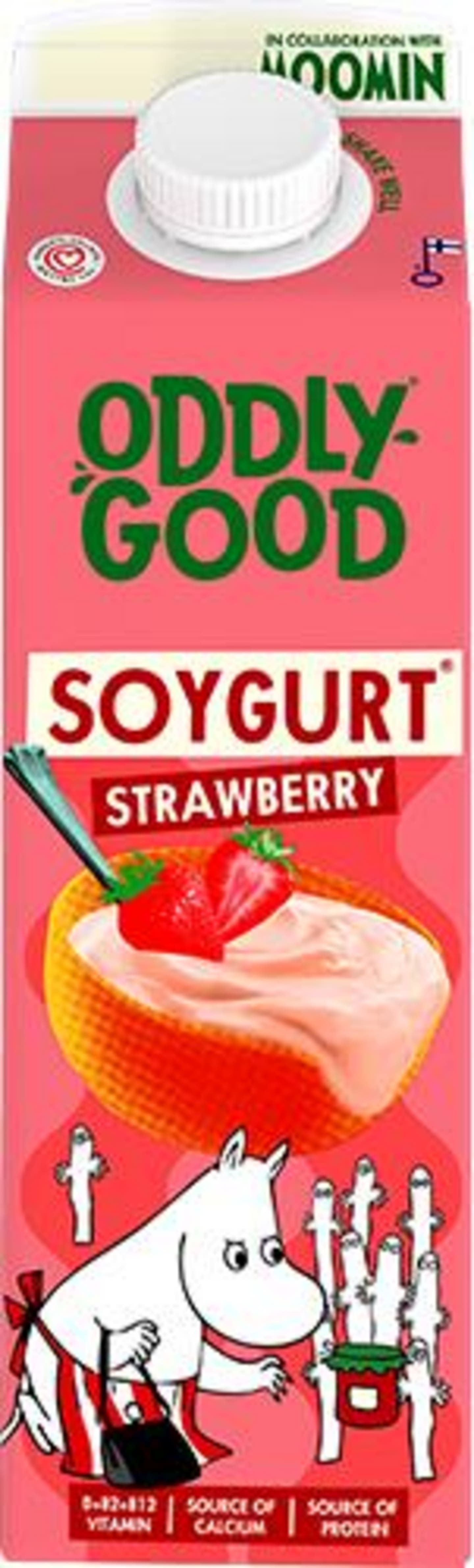 Soygurt Jordgubb Oddlygood 1kg