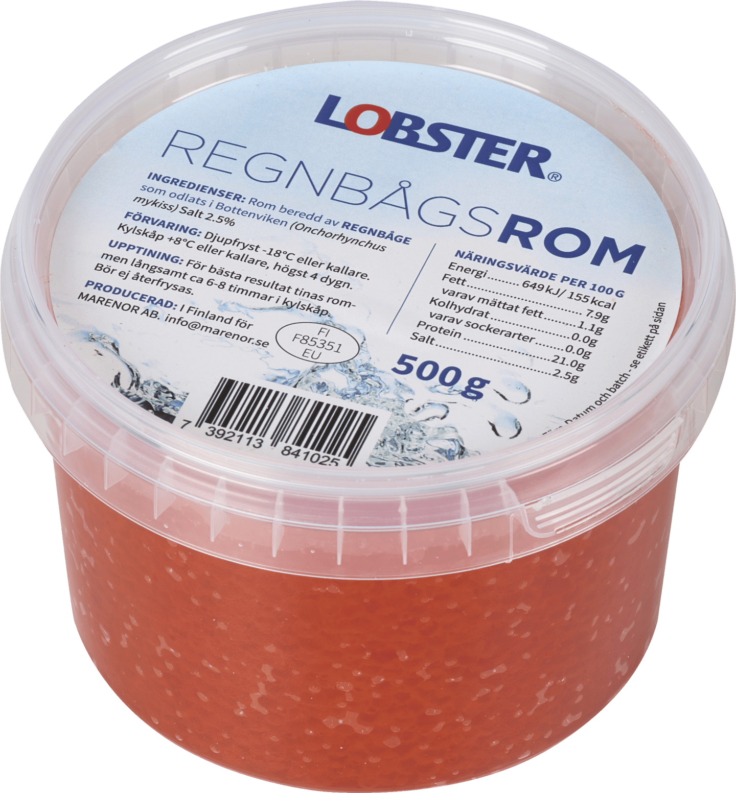 Regnbågsrom 500g