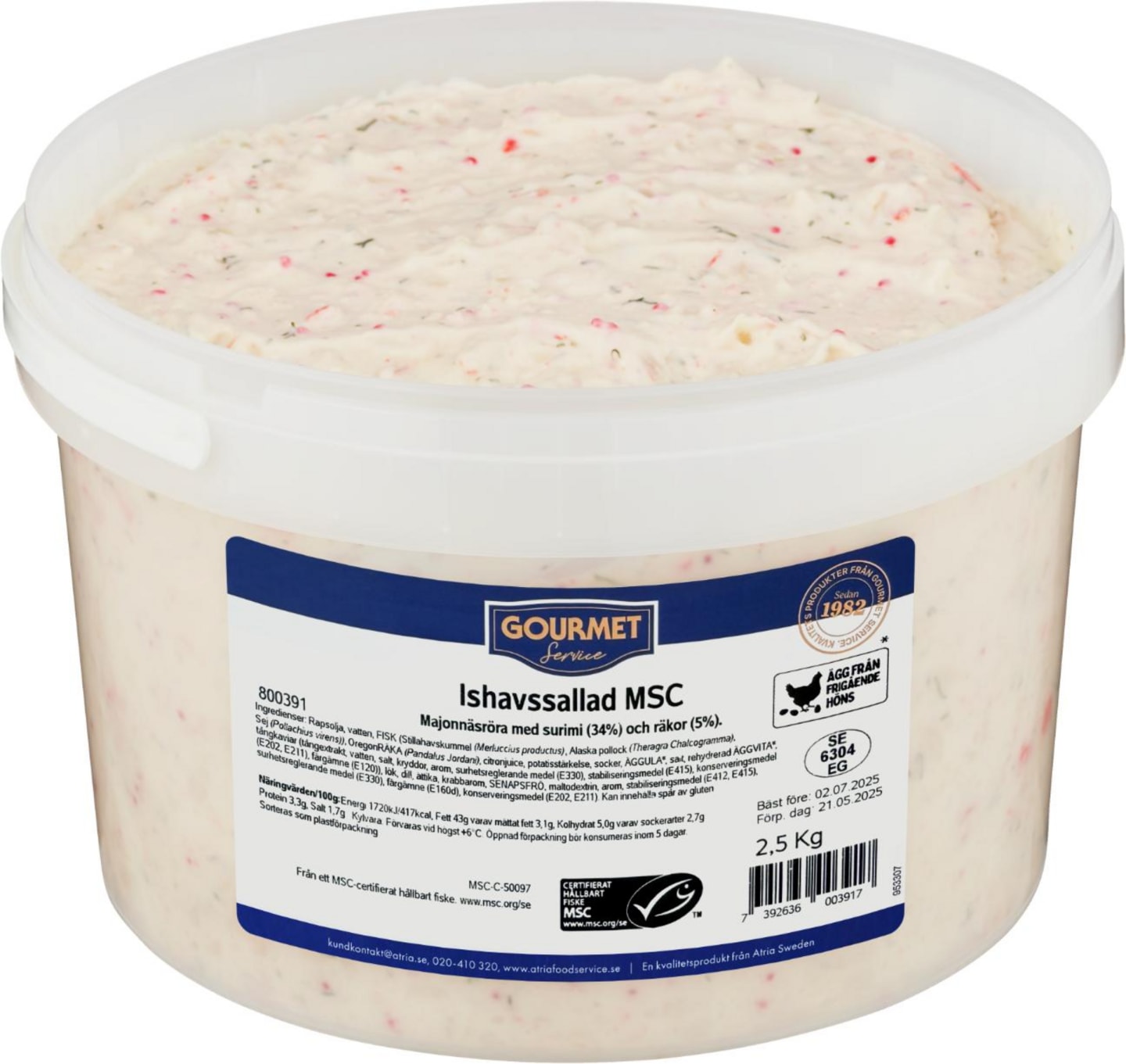 Ishavssallad MSC 2,5kg - Bild 1 av 2