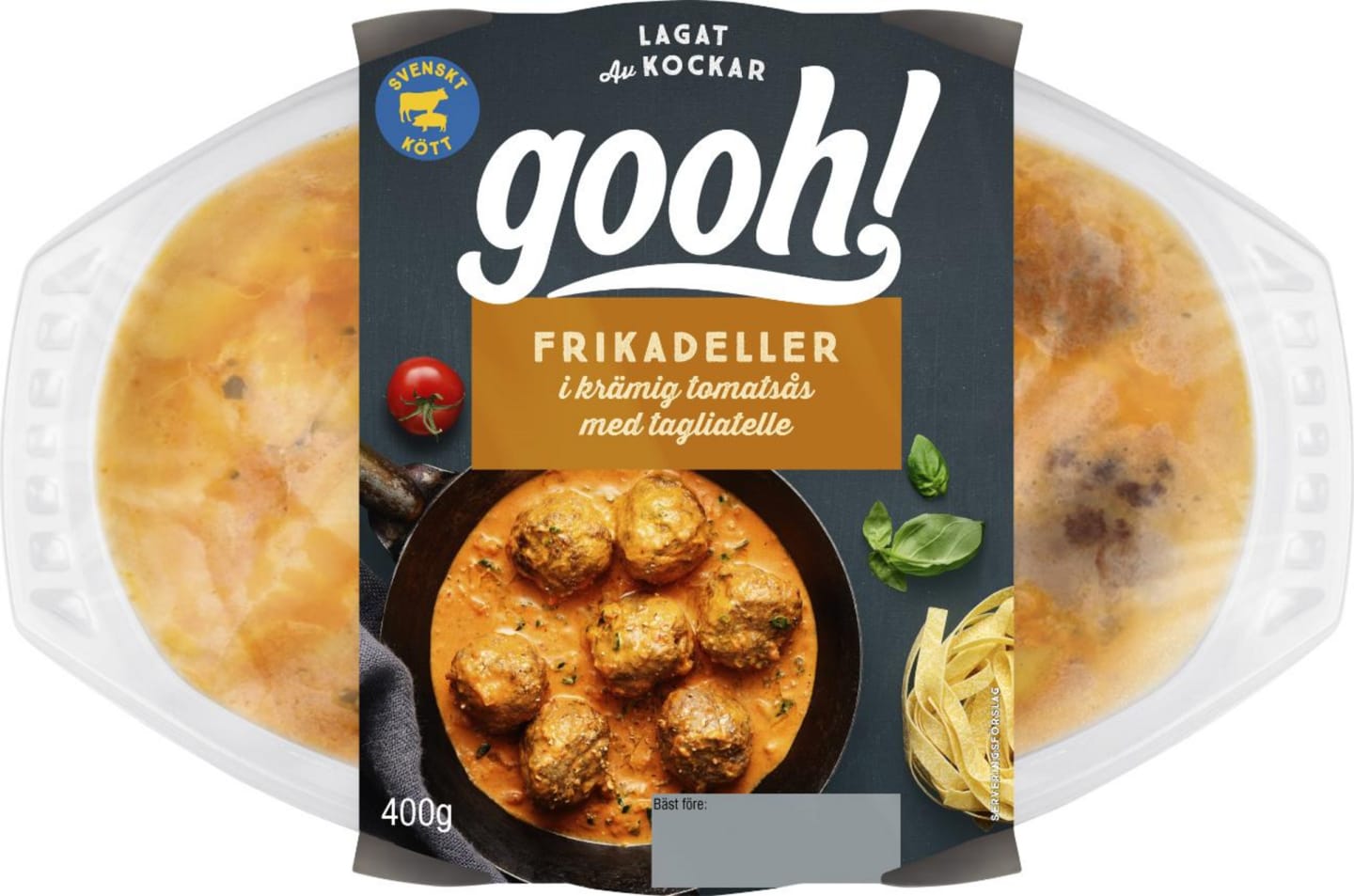 Frikadeller i krämig tomatsås 400g