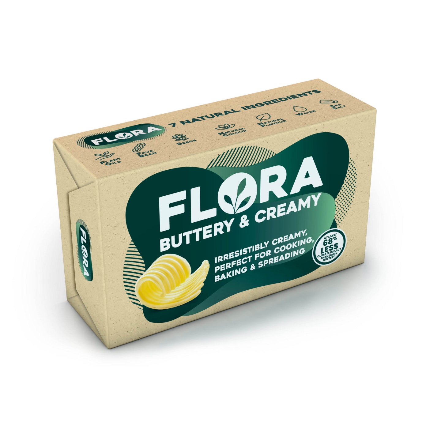 Flora Buttery & Creamy 500g - Bild 1 av 3