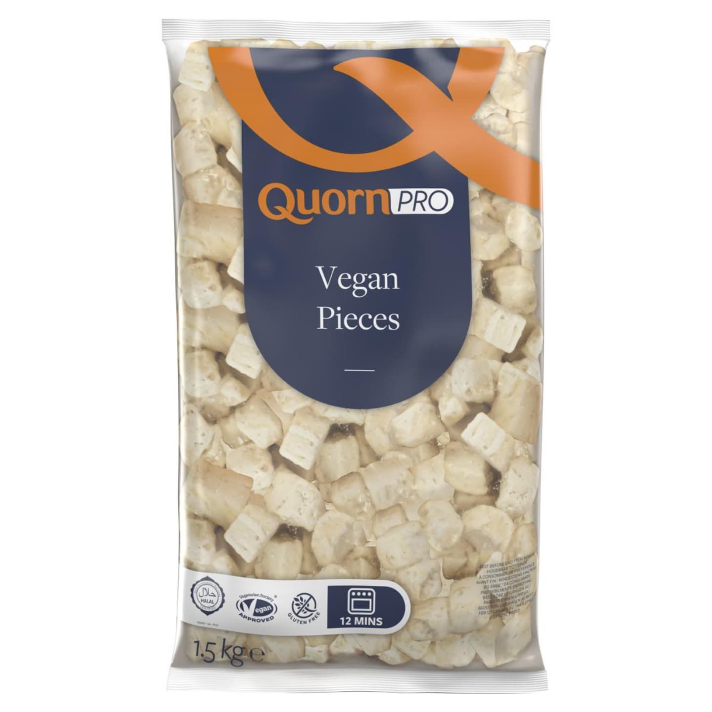 Quorn bitar Chicken style GLF 1,5kg - Bild 1 av 2