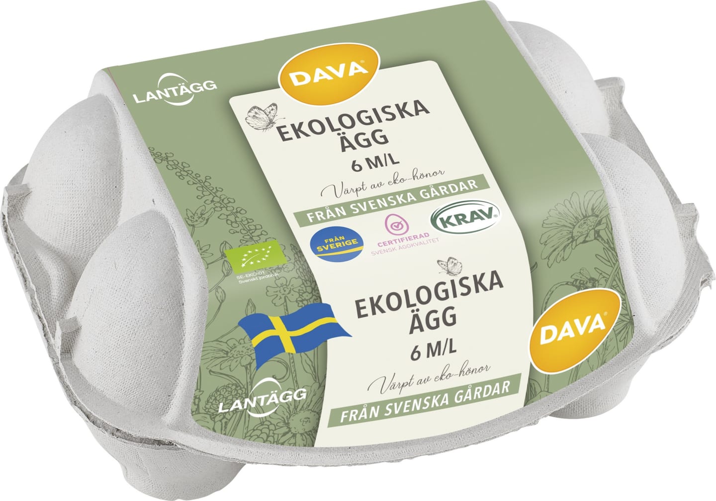 Ägg M/L 53-73g 6p 378g