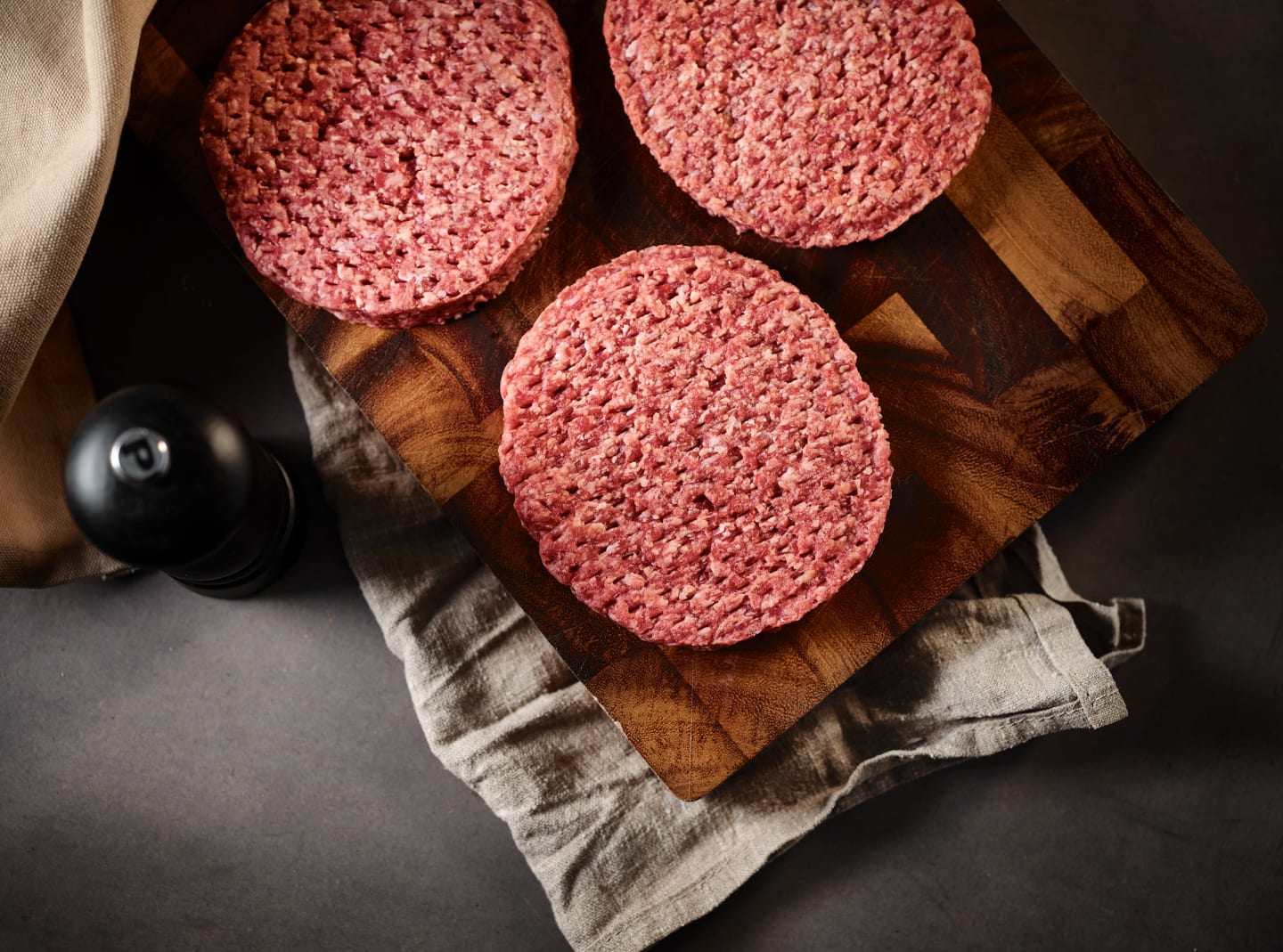 Hamburgare prem högrev e-kappa 180g/8,64 - Bild 1 av 2