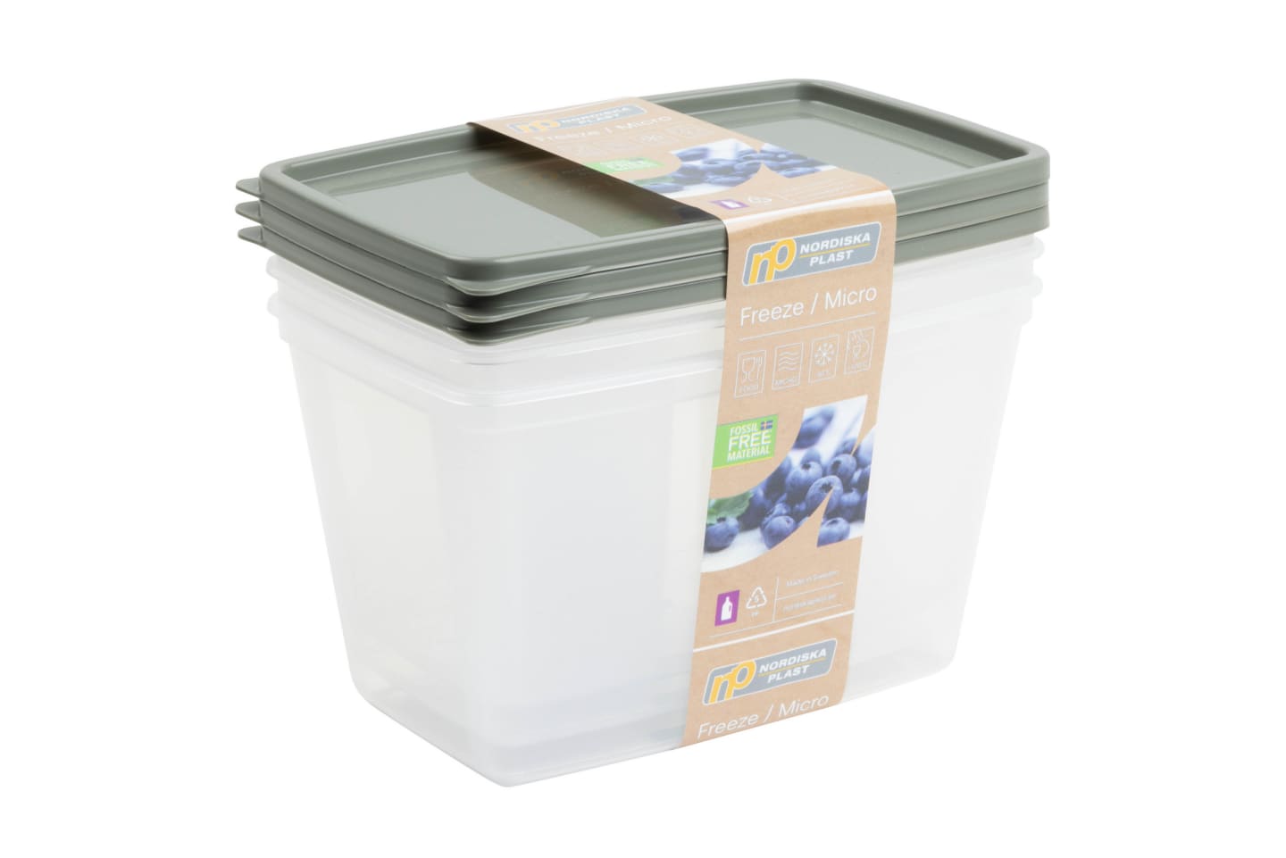 Frys/Microburk ECO 1,2L 3-pack - Bild 1 av 3
