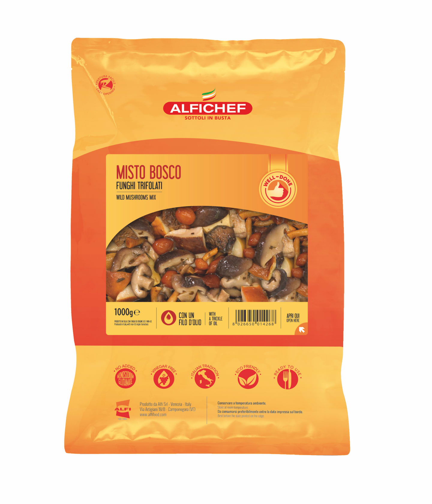 Marinerad svampmix 1kg