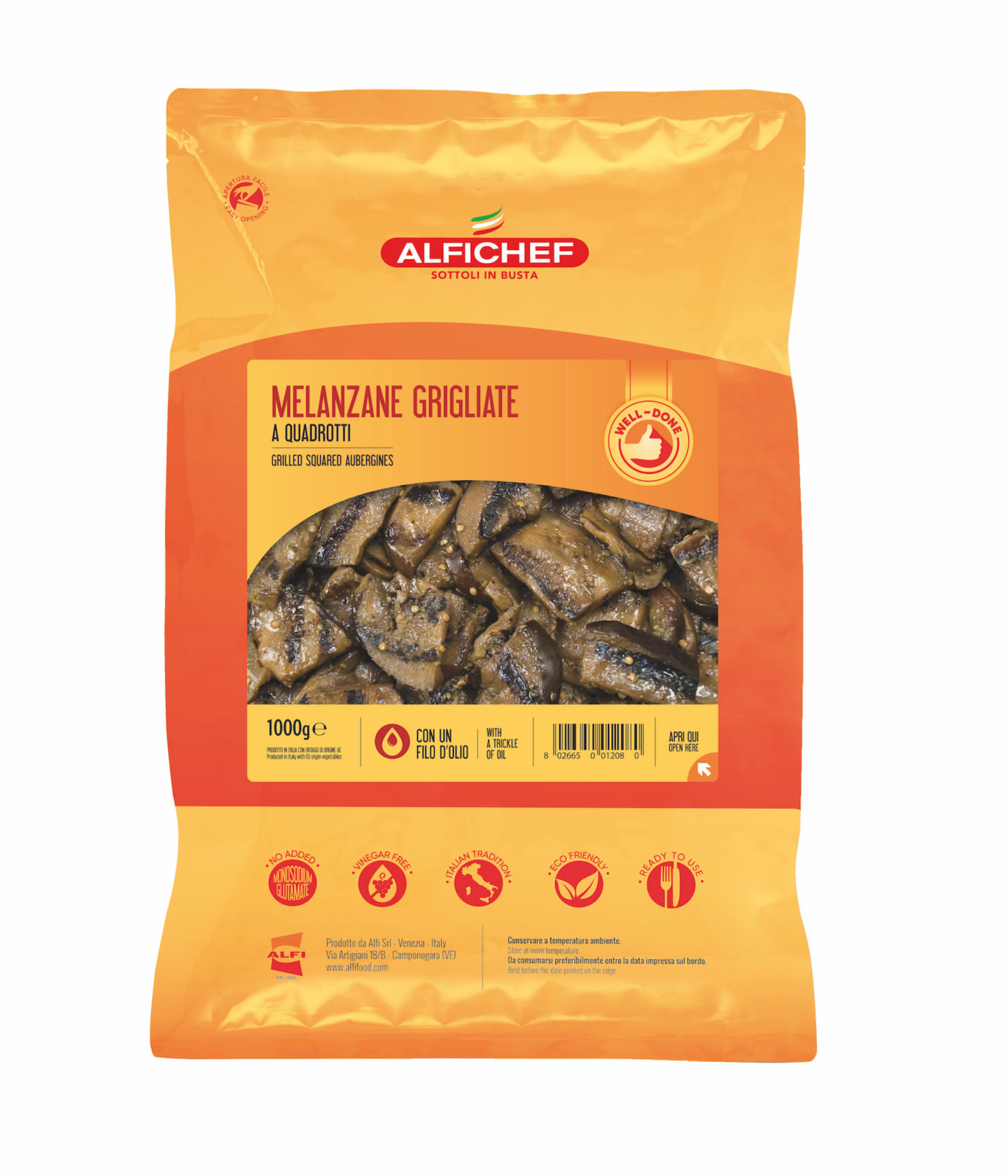 Marinerad grillad aubergine 1kg - Bild 1 av 1