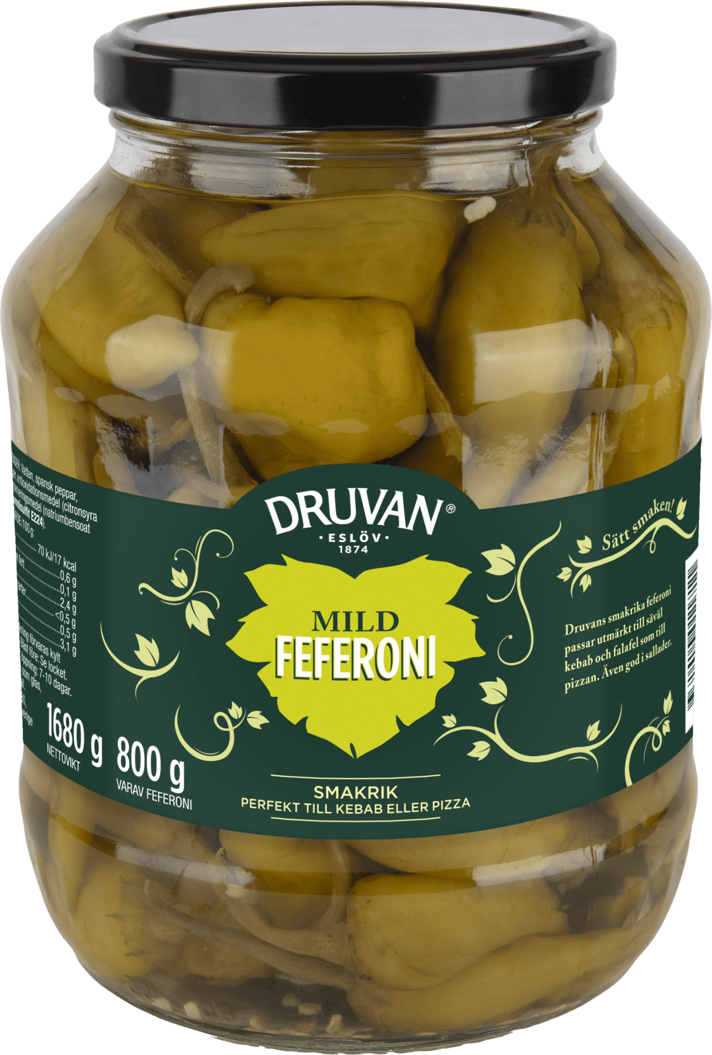 Feferoni mild 1,68 kg