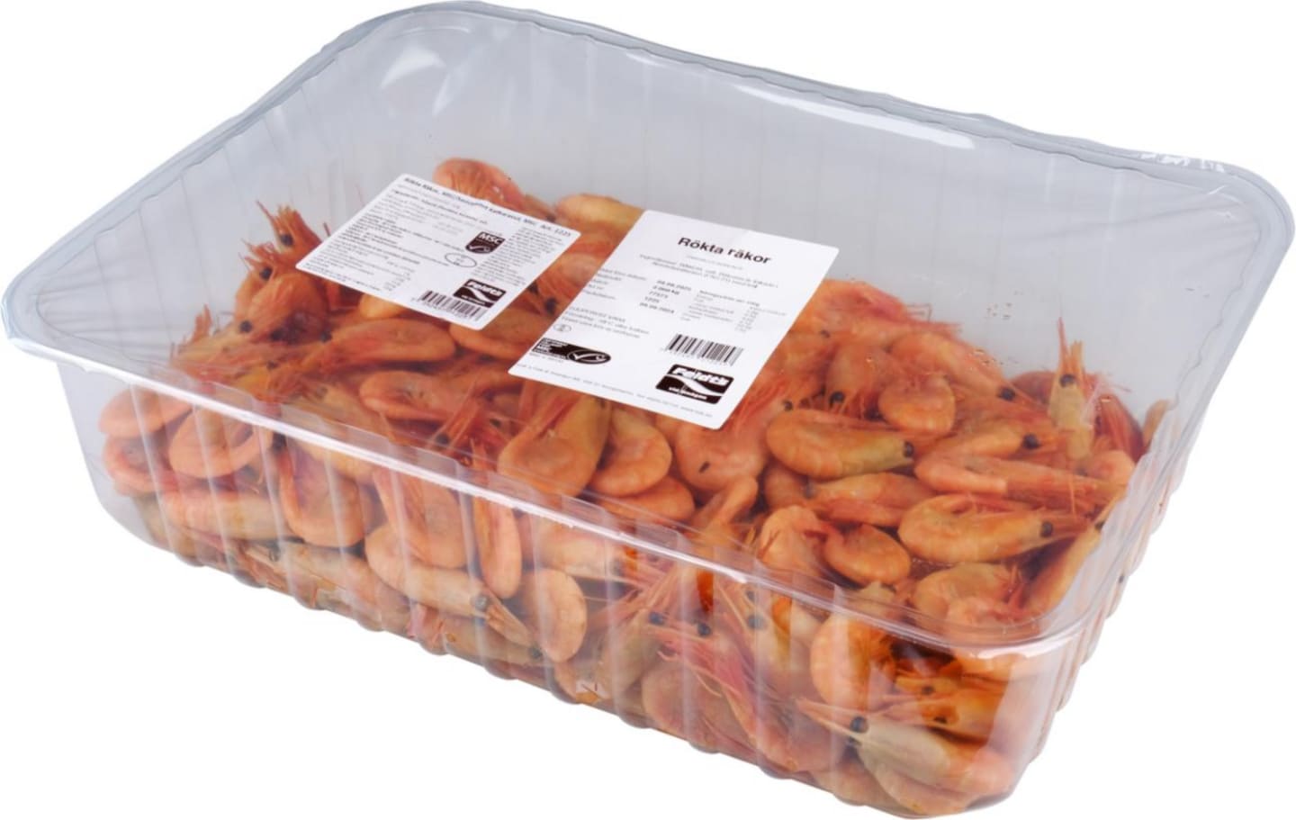 Räka rökt med skal MSC 2kg