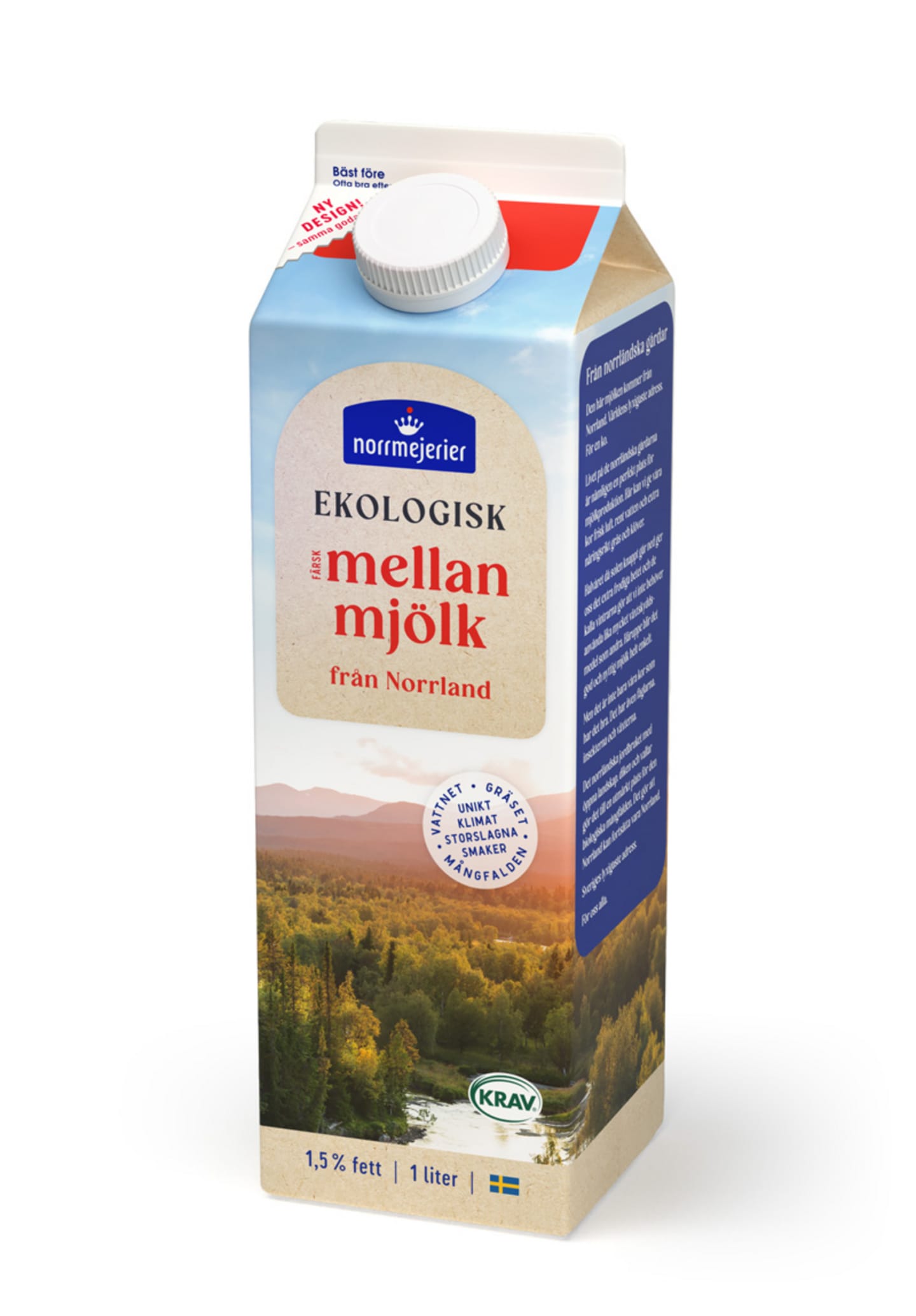 Mellanmjölk 1,5% 1L - Bild 1 av 1