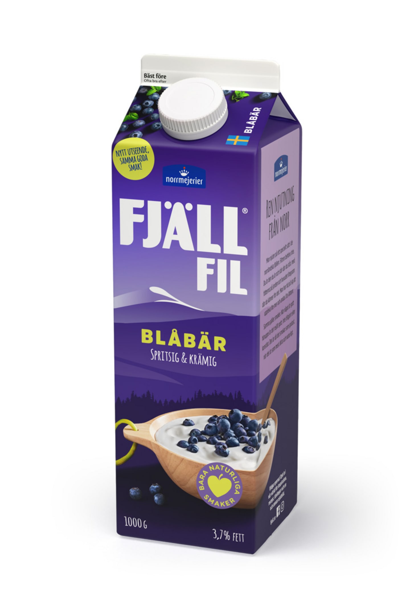 Fjällfil blåbär 3,7% 1kg