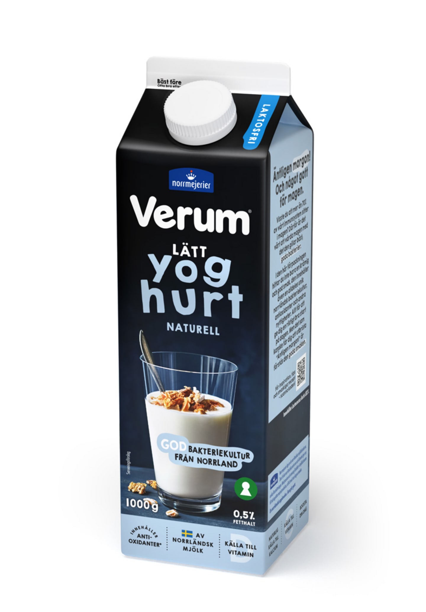 Yoghurt verum mild nat laktosfri 1kg