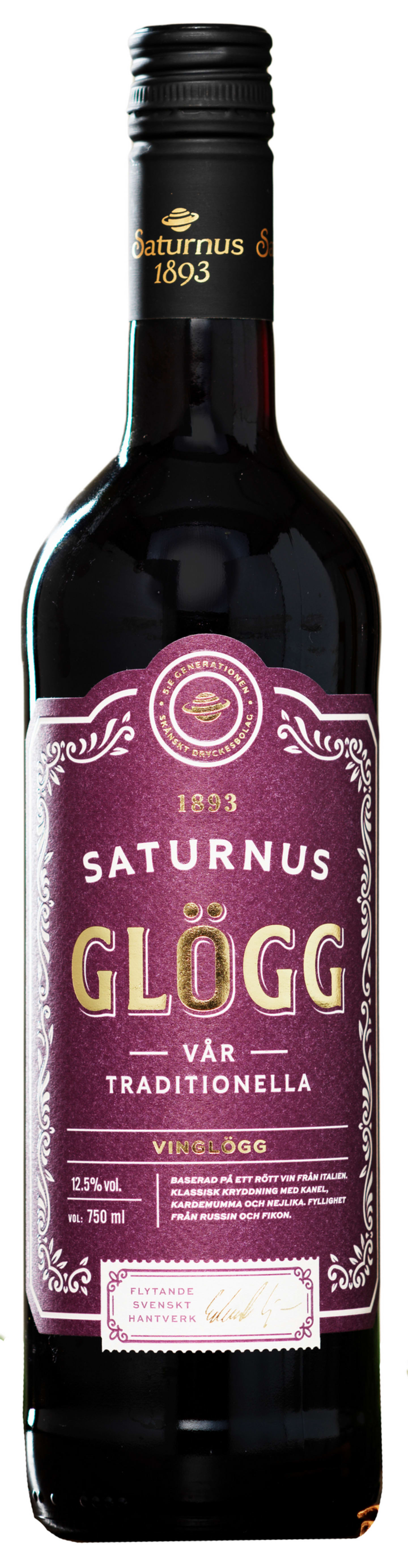 Saturnus 1893 Vinglögg 75cl
